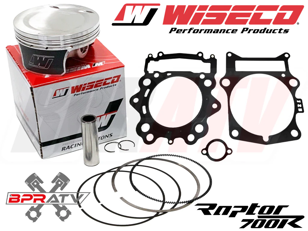ATHENA Raptor 700 734cc 105.5mm Big Bore WISECO Piston 11.5:1 COMETIC MLS Gasket - Image 13