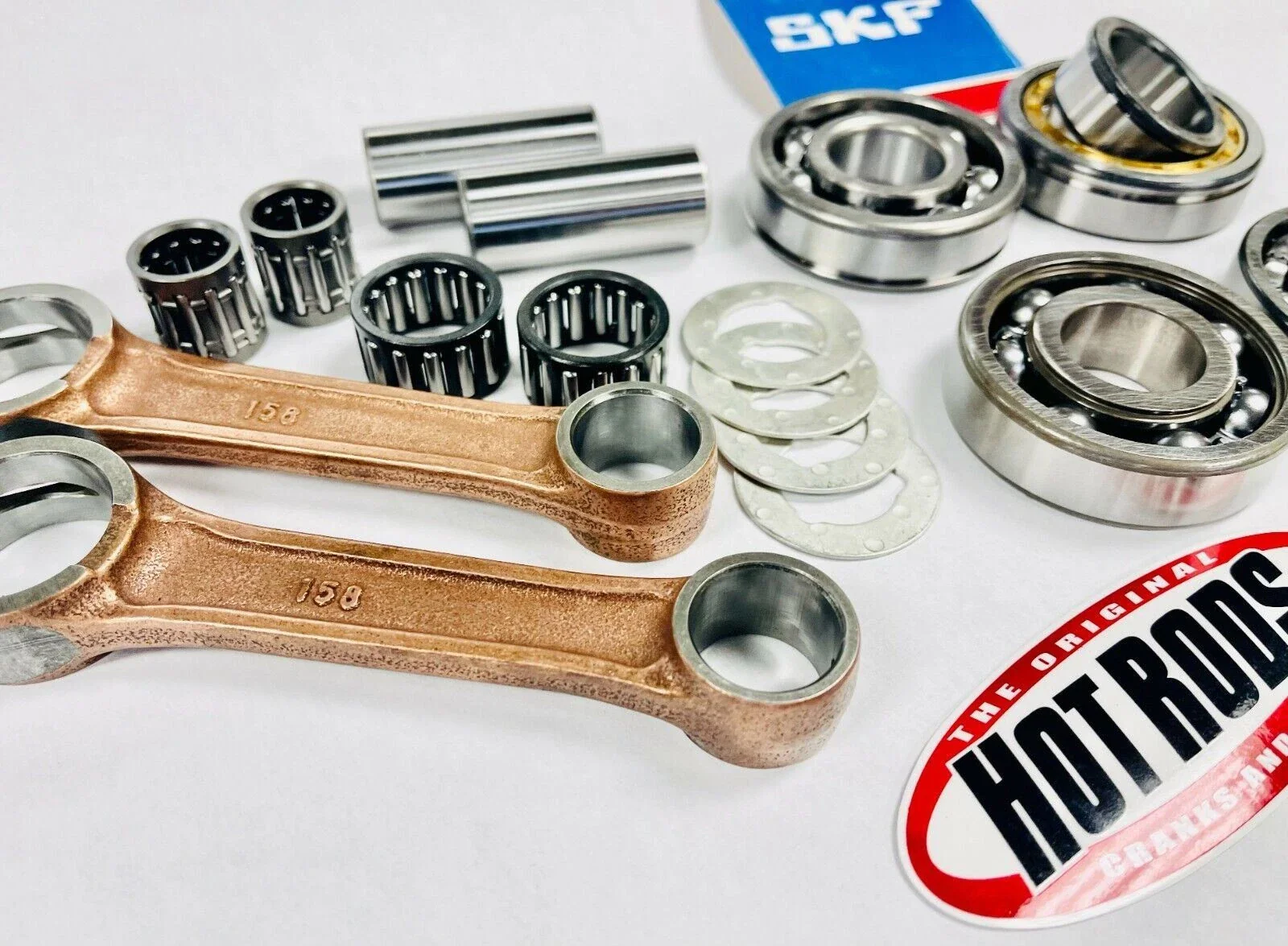Banshee 10mm Billet Stroker Crank Rebuild 115m Rods 30mm Bearings Crankshaft Kit - Image 3