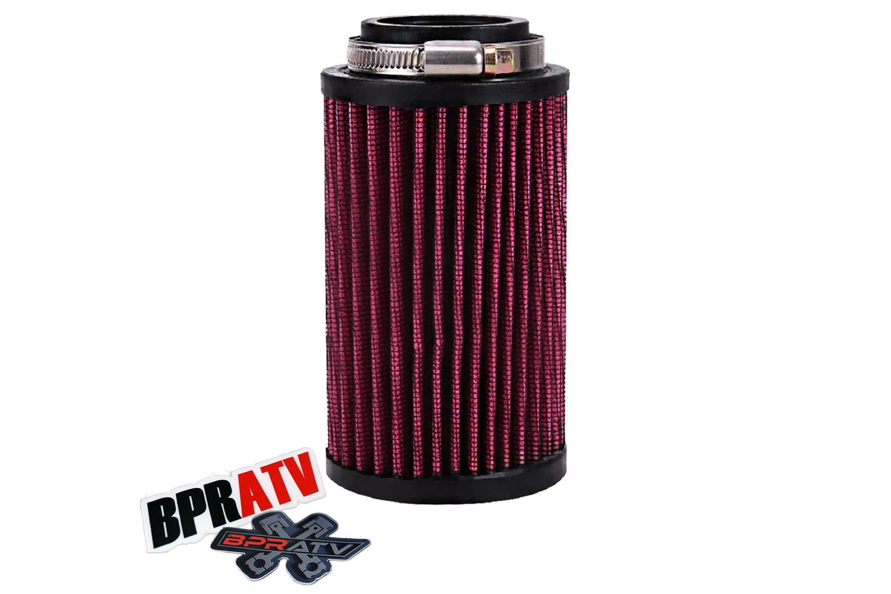 Banshee 34mm 34 mil Lectron Carb Carbs Air FIlters K&N Style 6 Inch Pod FIlters - Image 10