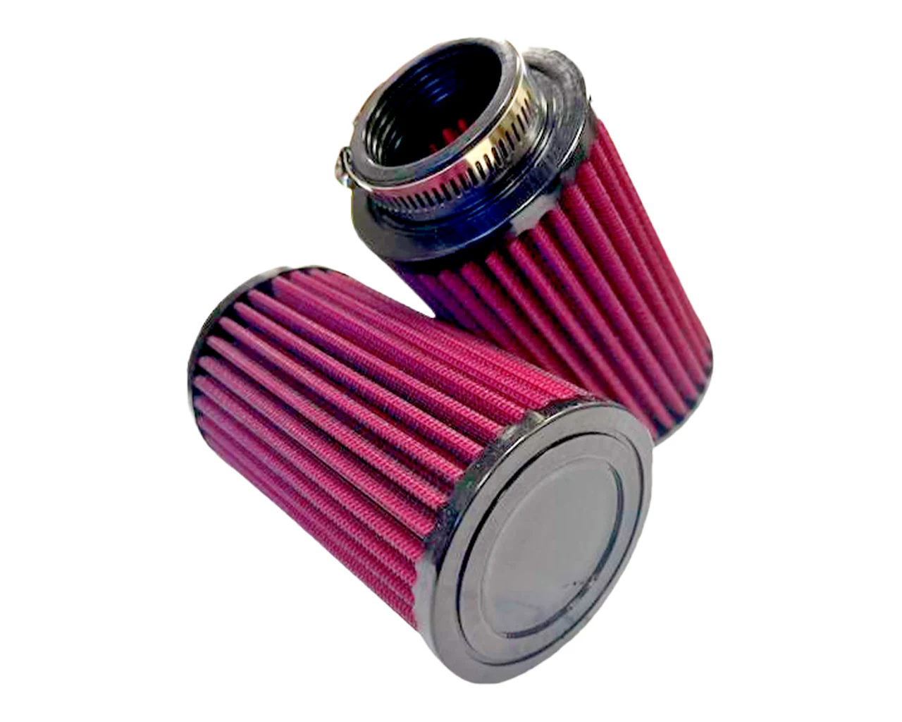 Banshee 34mm 34 mil Lectron Carb Carbs Air FIlters K&N Style 6 Inch Pod FIlters - Image 5