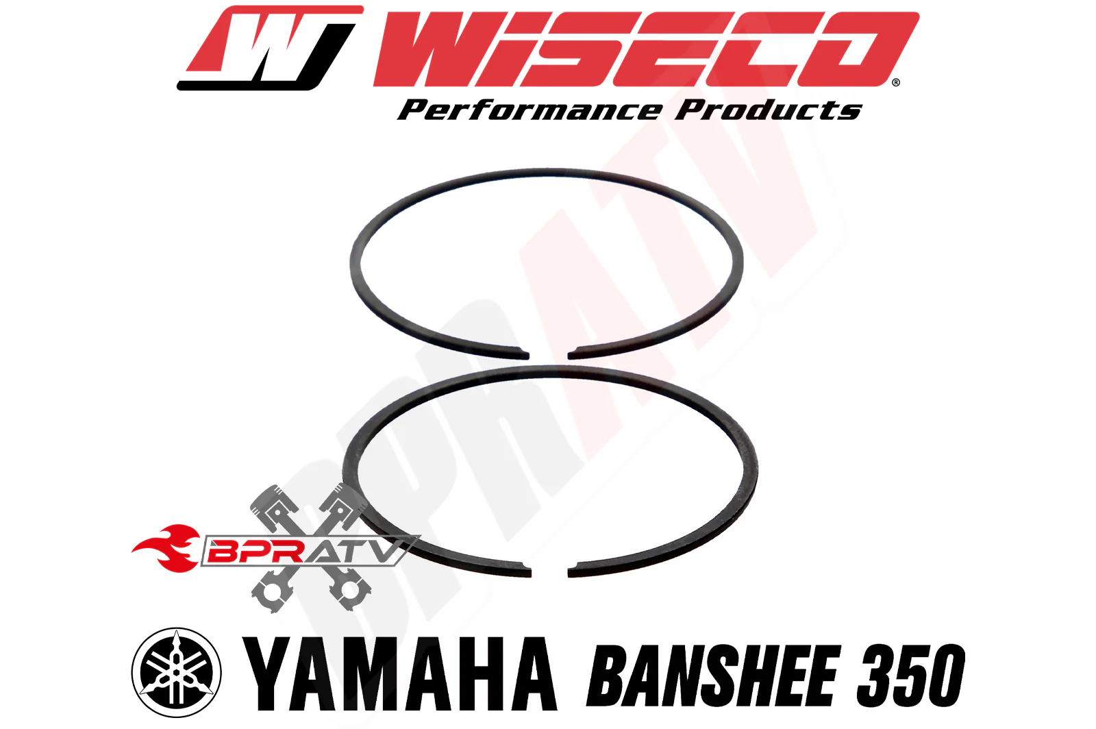 Banshee 350 64.75mm Bore Wiseco Piston Rings Rebuild Set 2549CD (Pair) Set Of 4 - Image 10