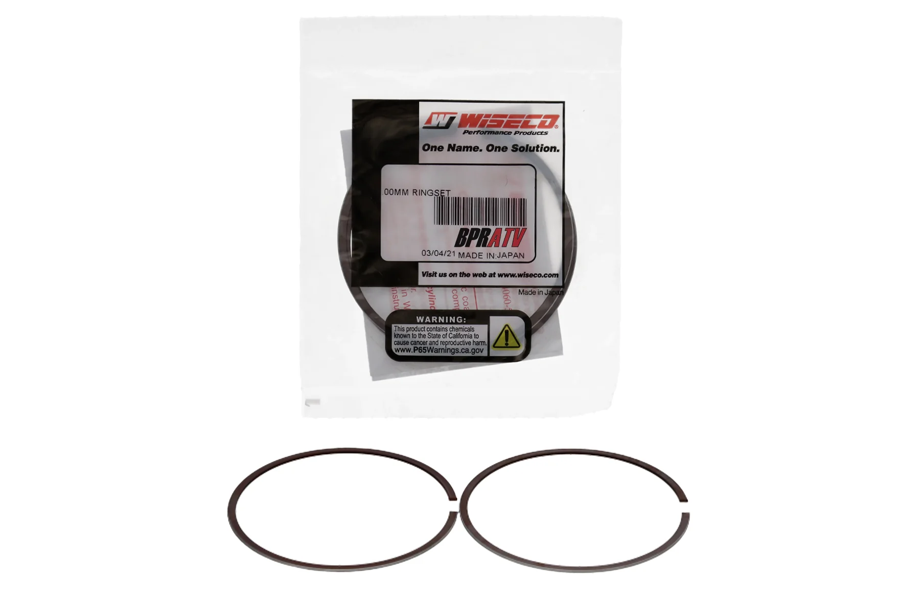 Banshee 350 65mm 65 Bore Wiseco Piston Rings Rebuild Set 2559CD (Pair) Set Of 4 - Image 12