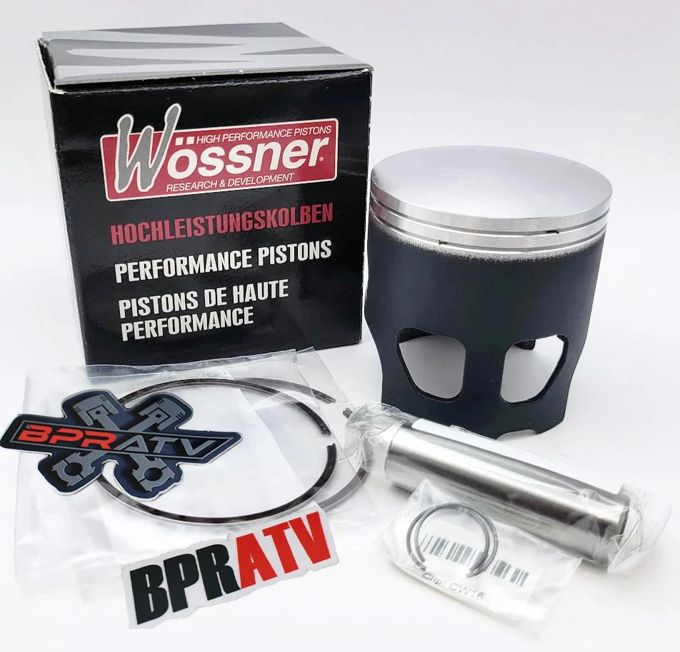 Banshee 350 65mm Wossner Pistons +1mm Forged Piston Gaskets Top End Rebuild Kit - Image 2
