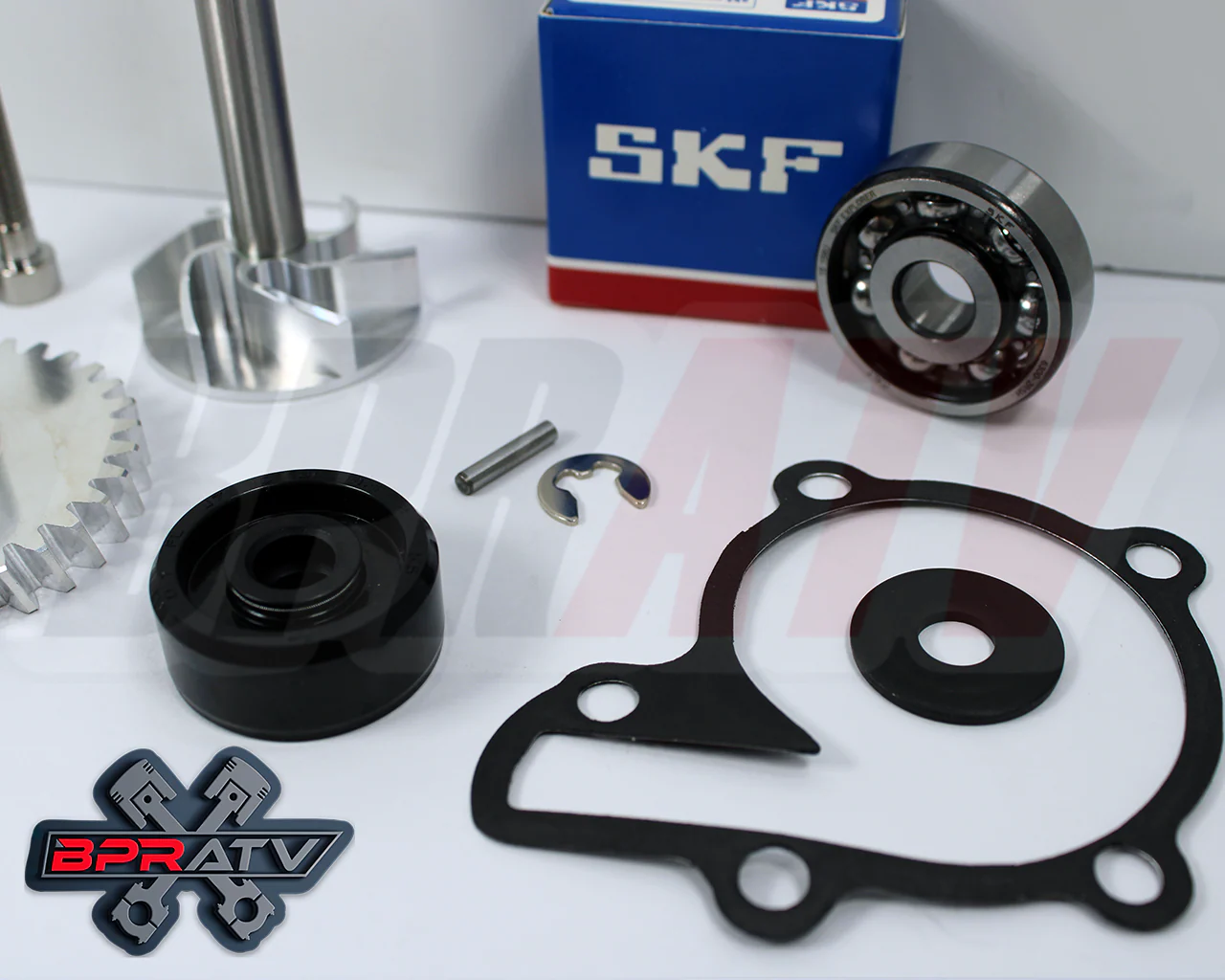 Banshee 350 Cylinders Wossner Complete Motor Engine Top & Bottom End Rebuild Kit - Image 20