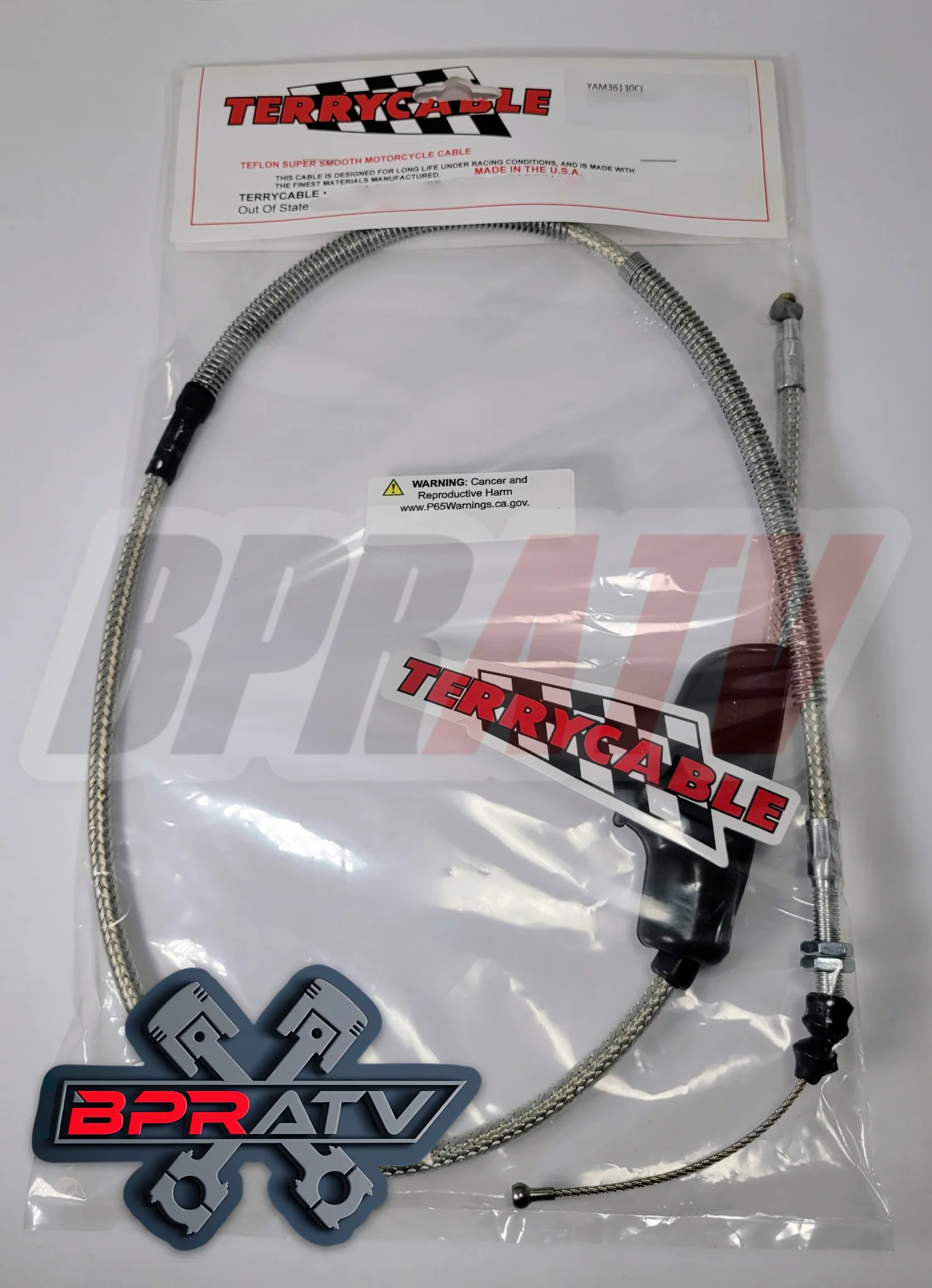 Banshee 350 Terrycable Steel Braided Clutch Cable Upgrade Heavy Duty Silver USA - Image 7