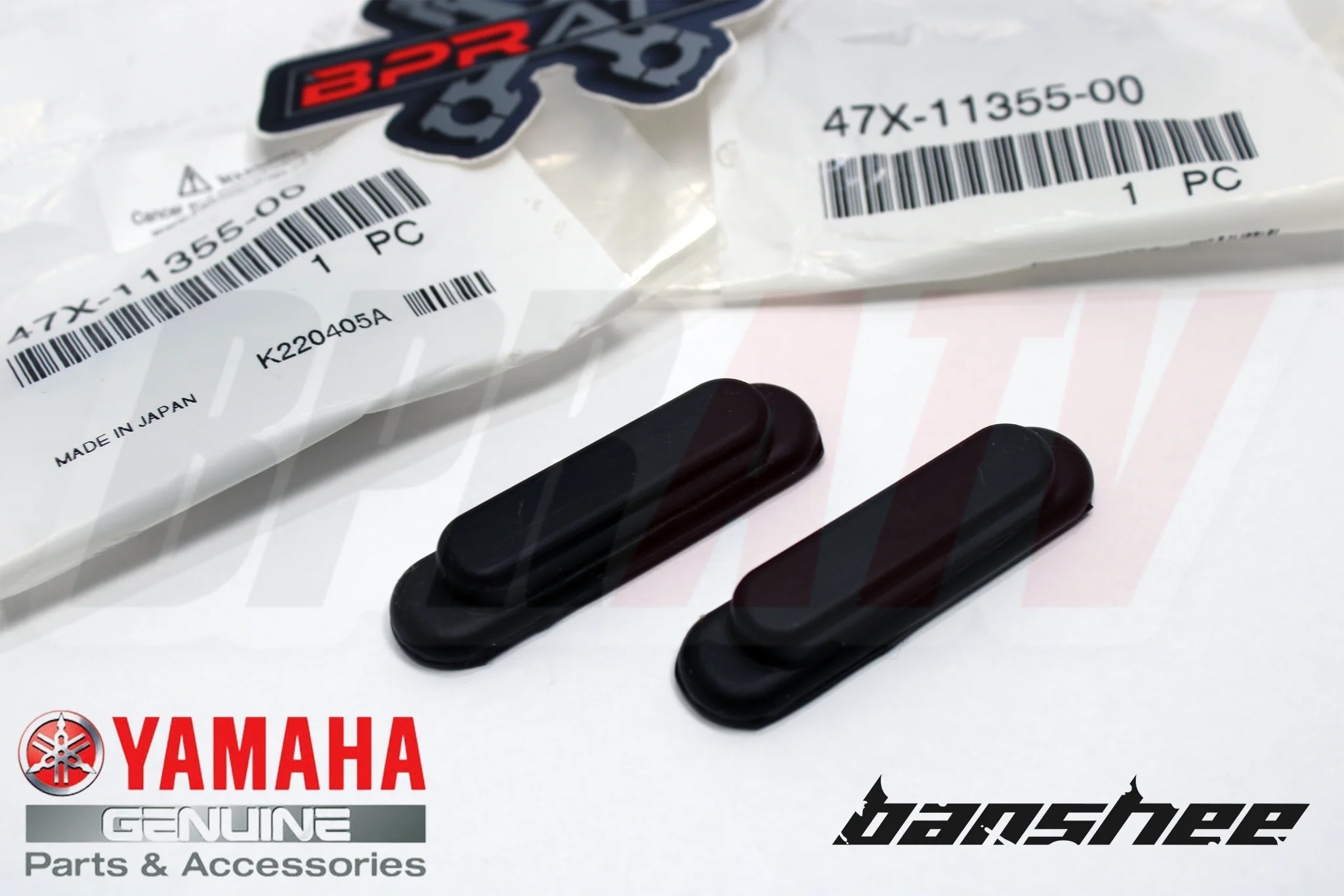 Banshee 350 YFZ 350 GENUINE Yamaha OEM Cylinder Seal Seals Cooling Plugs 1 PAIR - Image 3
