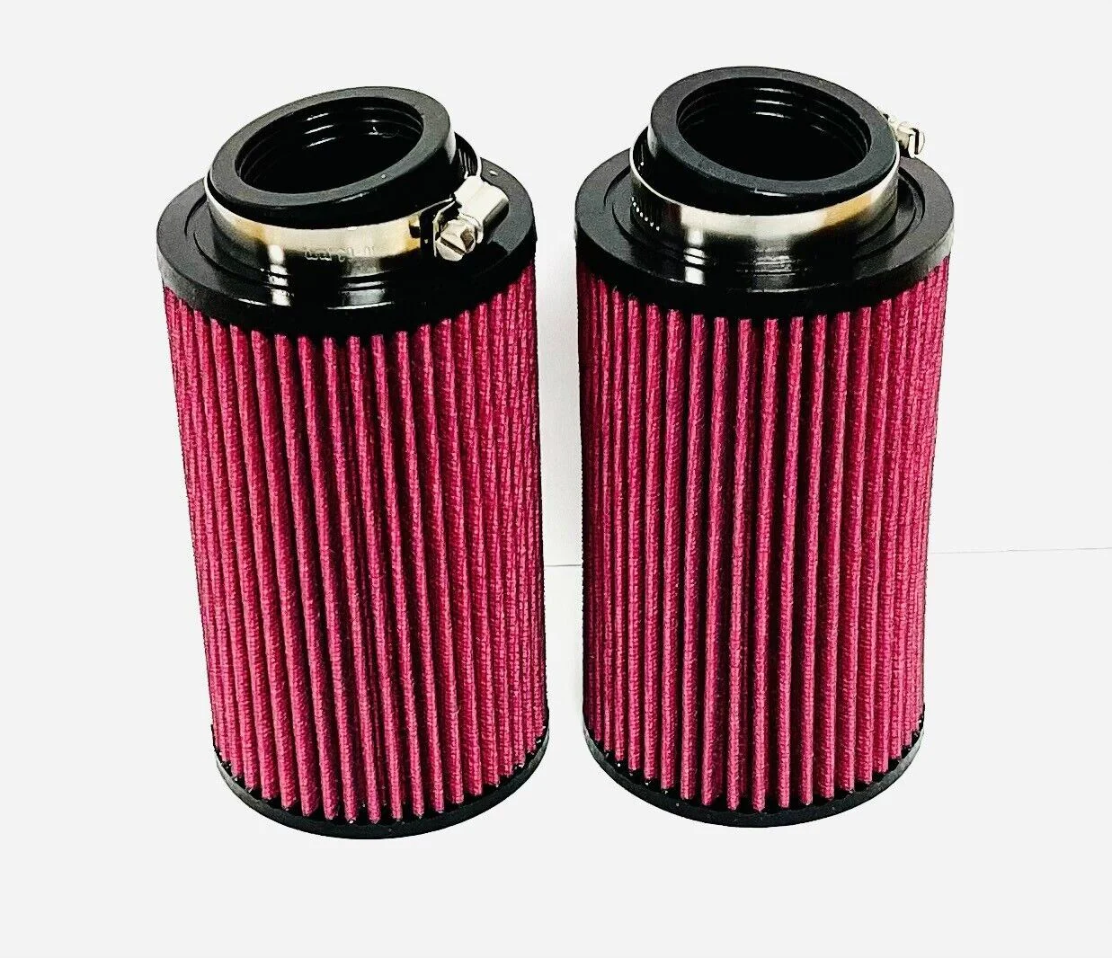 Banshee 38mm Carb Filters K+N Style 38mm Pod Washable Hi Flow Air Filter Set (2) - Image 2