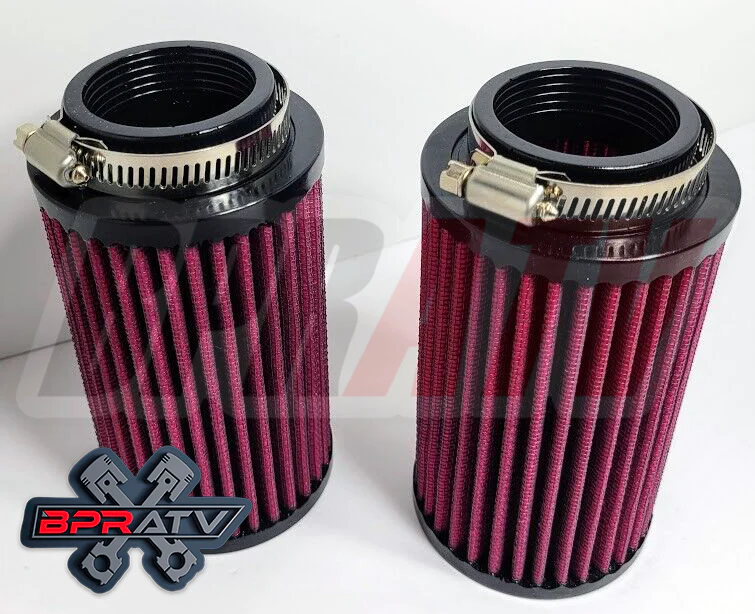 Banshee 38mm Carb Filters K+N Style 38mm Pod Washable Hi Flow Air Filter Set (2) - Image 8