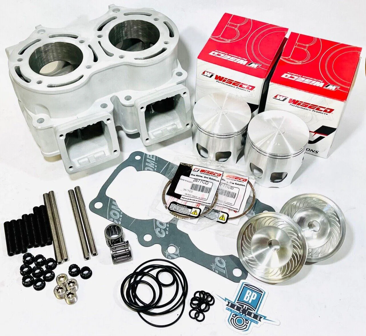 Banshee 421 Cub 4 mil Cylinder Pistons 68m Big Bore Complete Top End Rebuild Kit