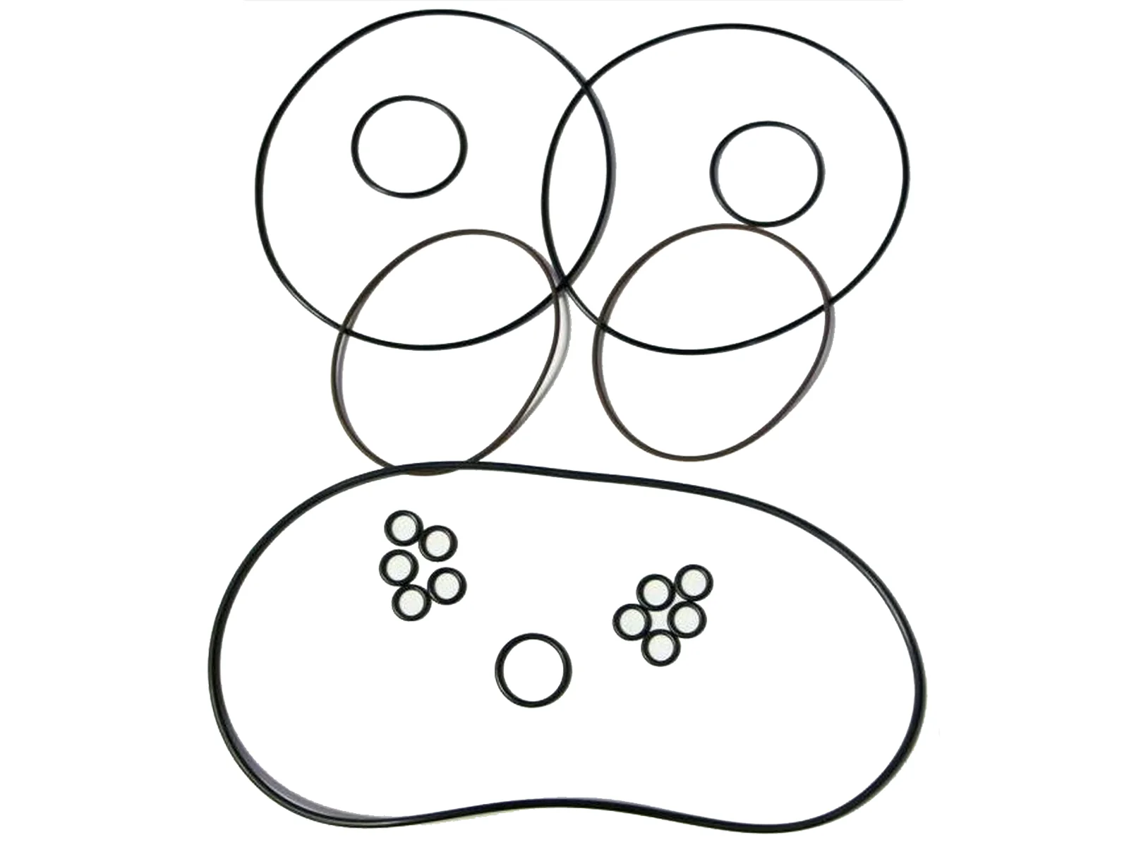 Banshee 421 Cub Serval Athena Top End Rebuild Wossner Pistons Gaskets Orings Kit - Image 15