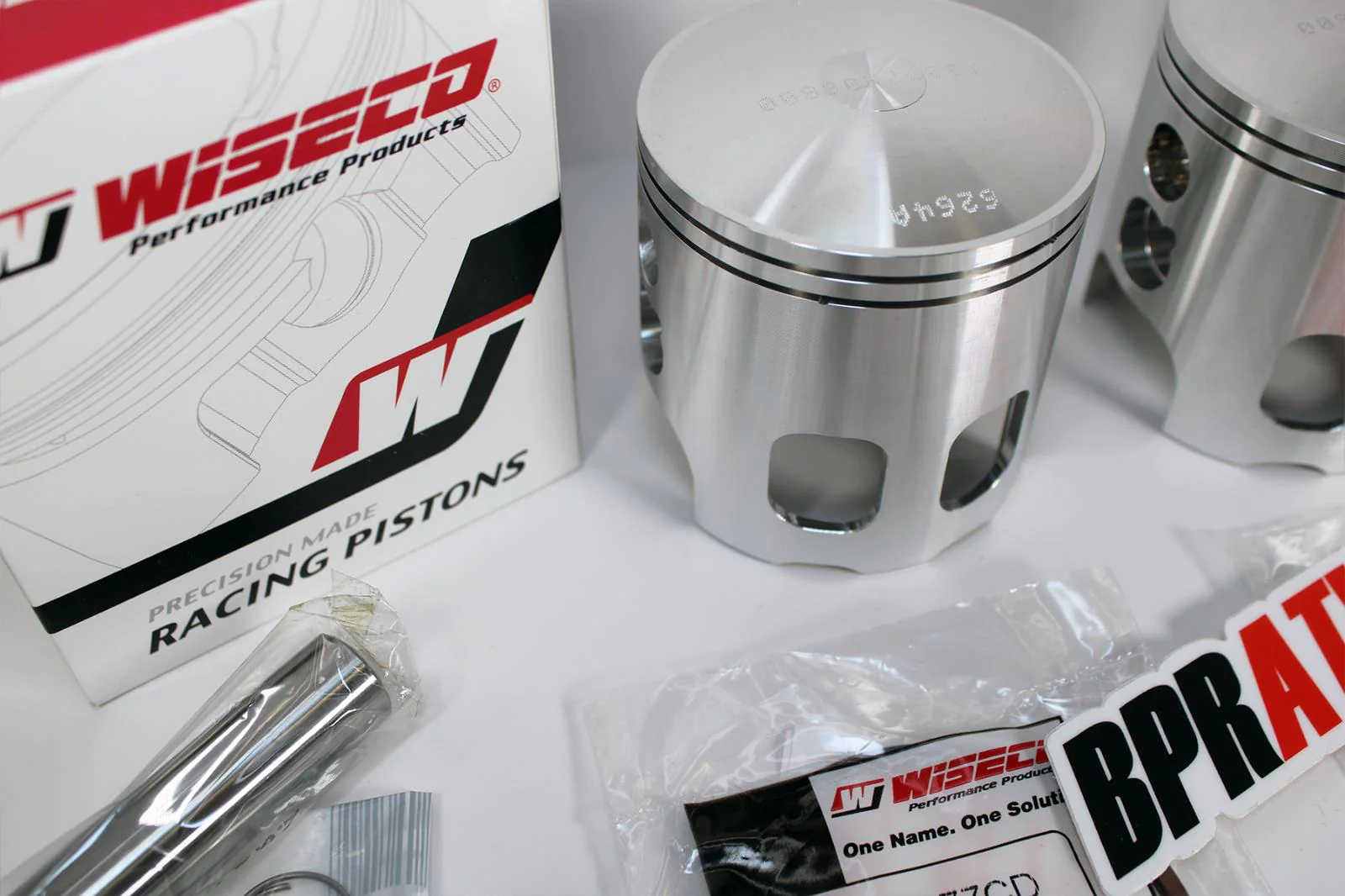 Banshee 421cc Serval Cub Pistons Wiseco 573 Series 68mm Forged Piston Set +4 MIL - Image 13