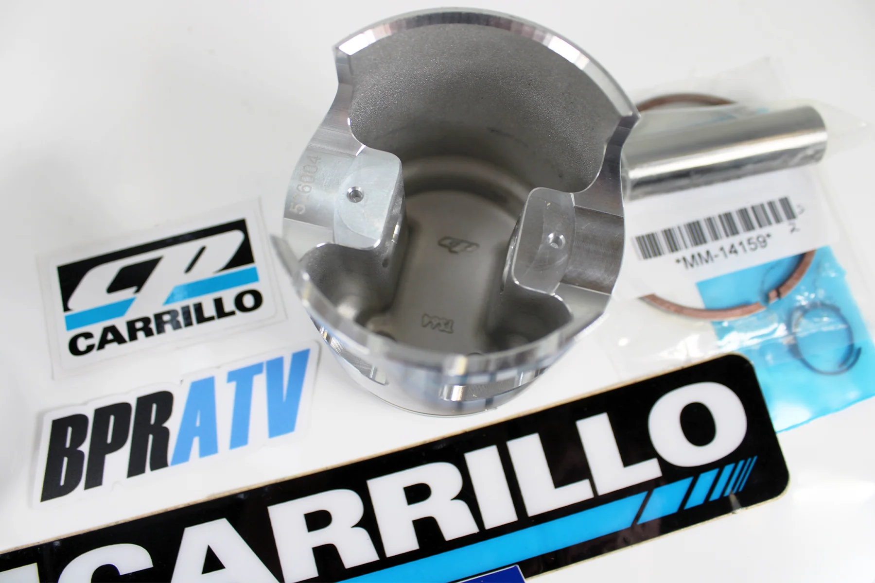 Banshee 421cc 4 mil Cheetah Cub Wampus Serval +4mm CP Carrillo 573M06800 Pistons - Image 9