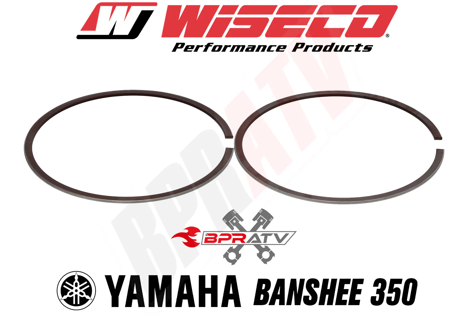 Banshee 421cc 4 mil Cheetah Cub Wampus Serval 4mm Wiseco 573 Blaster Pistons Set - Image 15
