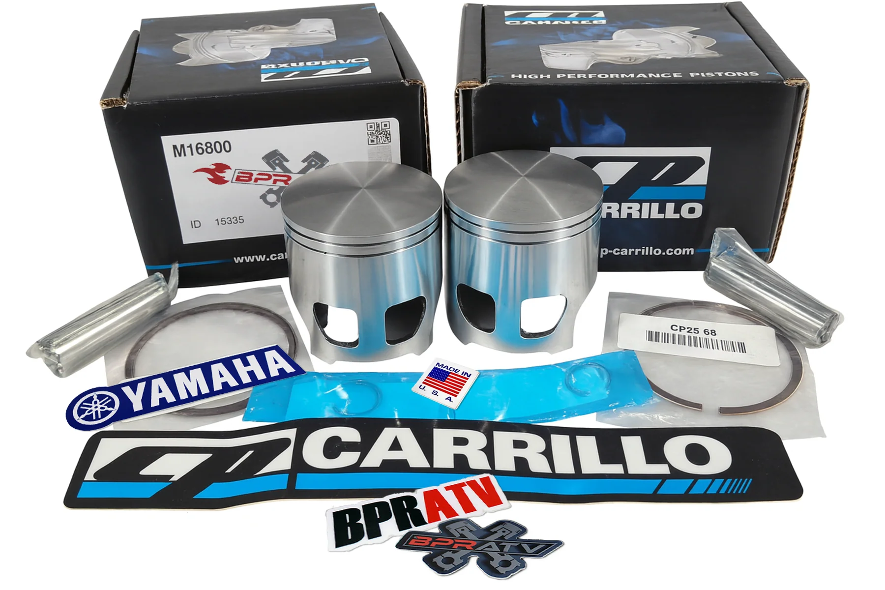 BPRATV ARES 421cc Stroker Kit Athena Alternative CP-Carrillo Pistons Pro Head HD - Image 9