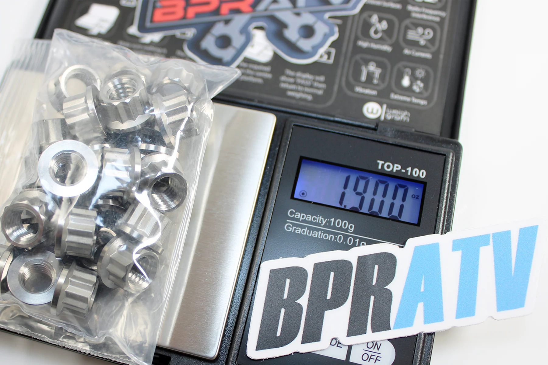 Banshee 443 465 CUB TITANIUM Nuts Stud Nut Kit Crank Case Cylinder Head Nuts Set - Image 3