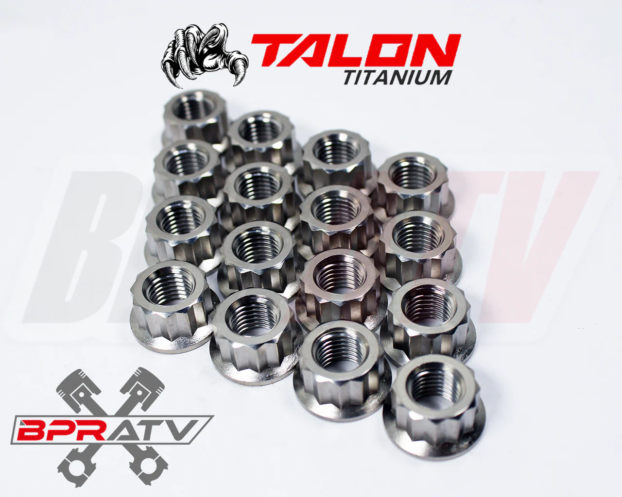 Banshee 472 496 CUB TITANIUM Nuts Stud Nut Kit Crank Case Cylinder Head Nuts Set - Image 21