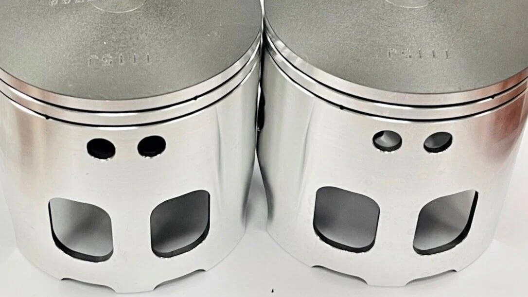 Banshee 472 CPI Super Cub Pistons 72mm Wiseco Racer Elite ArmorX Piston Set Pair - Image 2