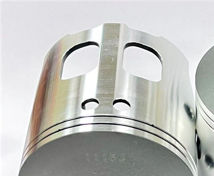 Banshee 472 CPI Super Cub Pistons 72mm Wiseco Racer Elite ArmorX Piston Set Pair - Image 3