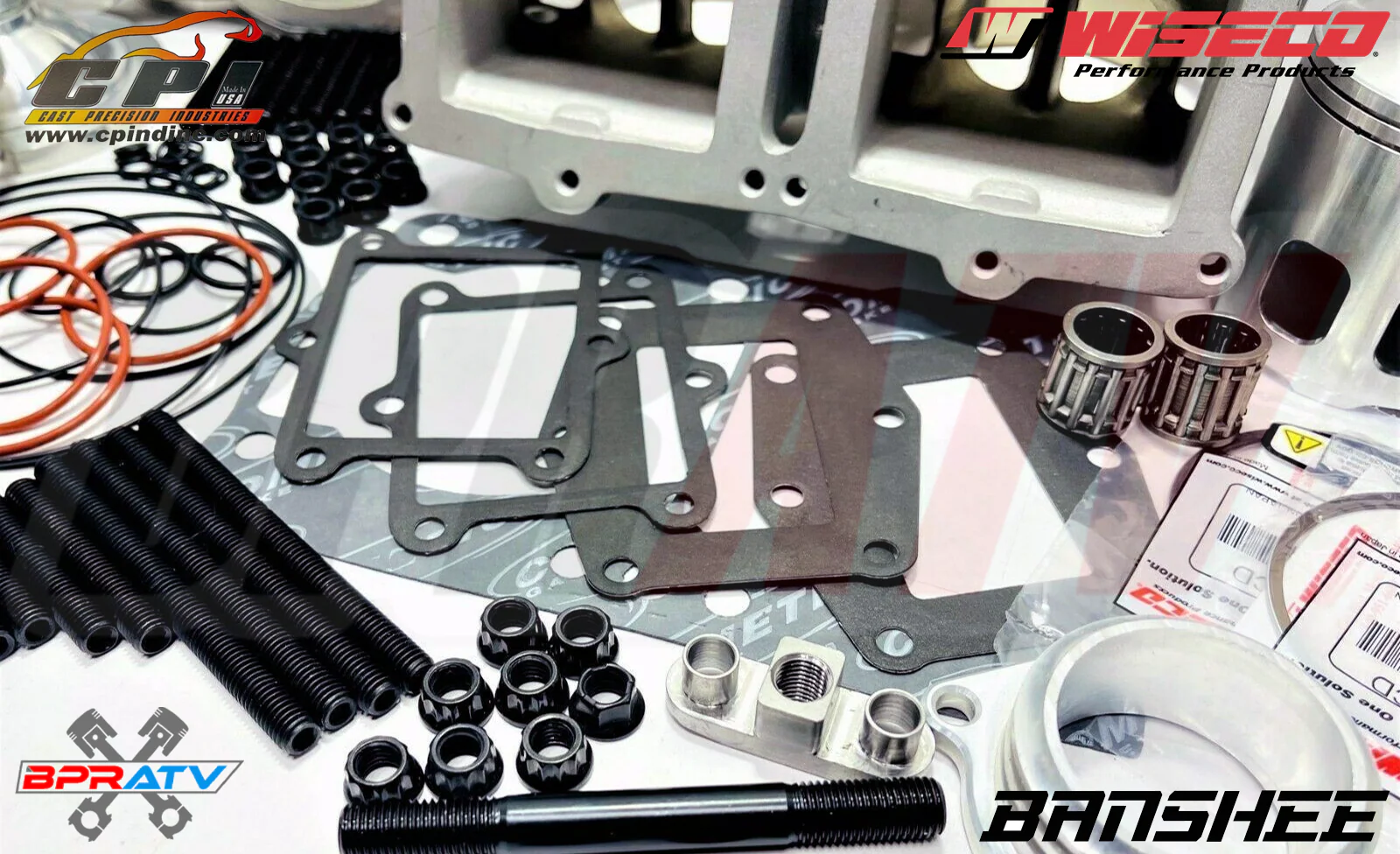 Banshee 4mm DM Cylinder +4 MIL DM CHEETAH Big Bore Complete Rebuild Assembly Kit - Image 2