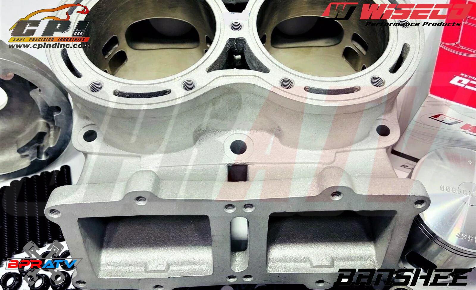 Banshee 4mm DM Cylinder +4 MIL DM CHEETAH Big Bore Complete Rebuild Assembly Kit - Image 5