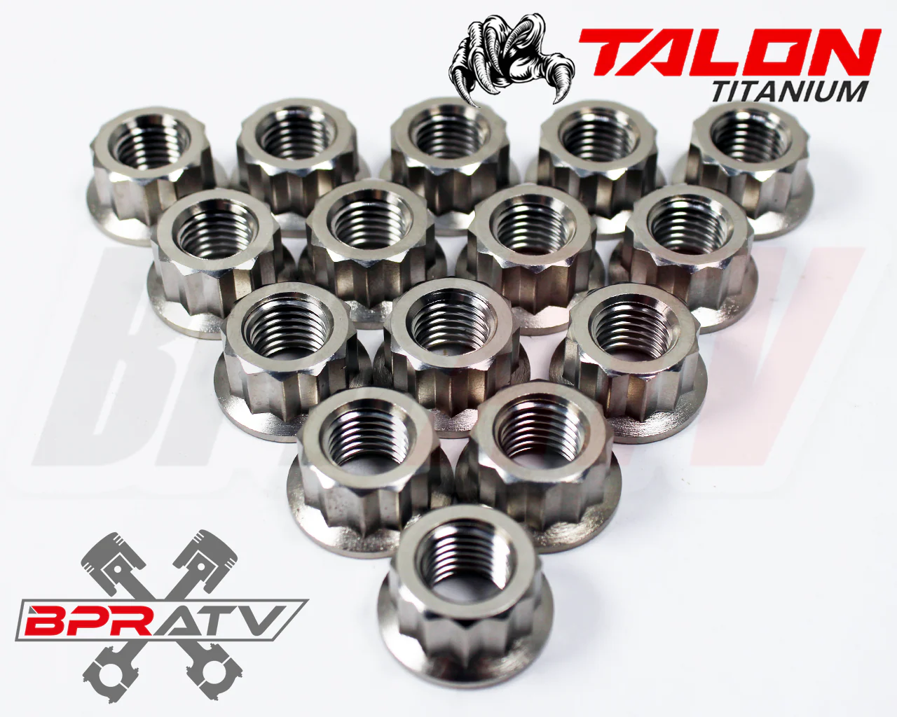 Banshee 521 Super CUB TITANIUM Head Nuts Kit Crank Case & Cylinder Head Nuts Set - Image 11
