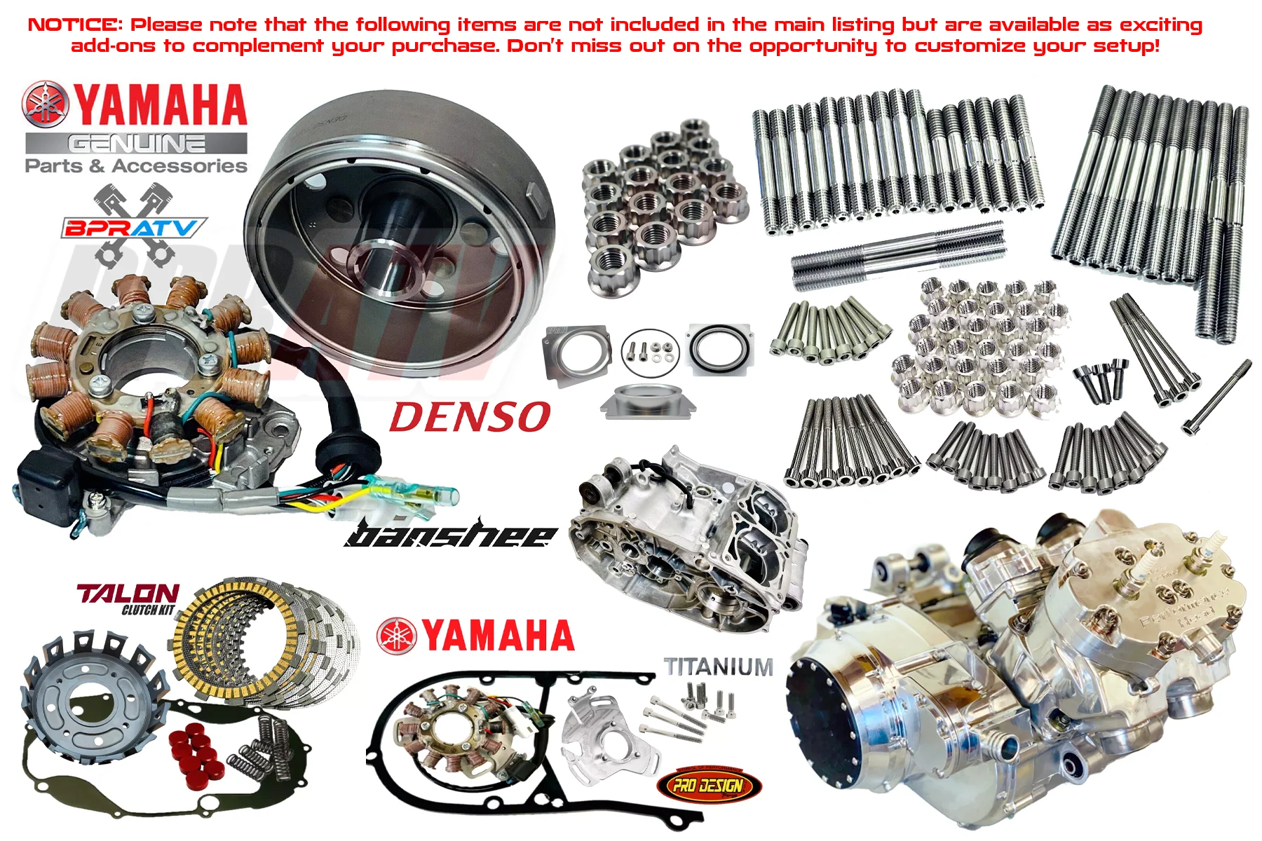 Banshee 521cc Super Cub Cylinder 10mil Stroker Top End Wiseco Racing Rebuild Kit - Image 18