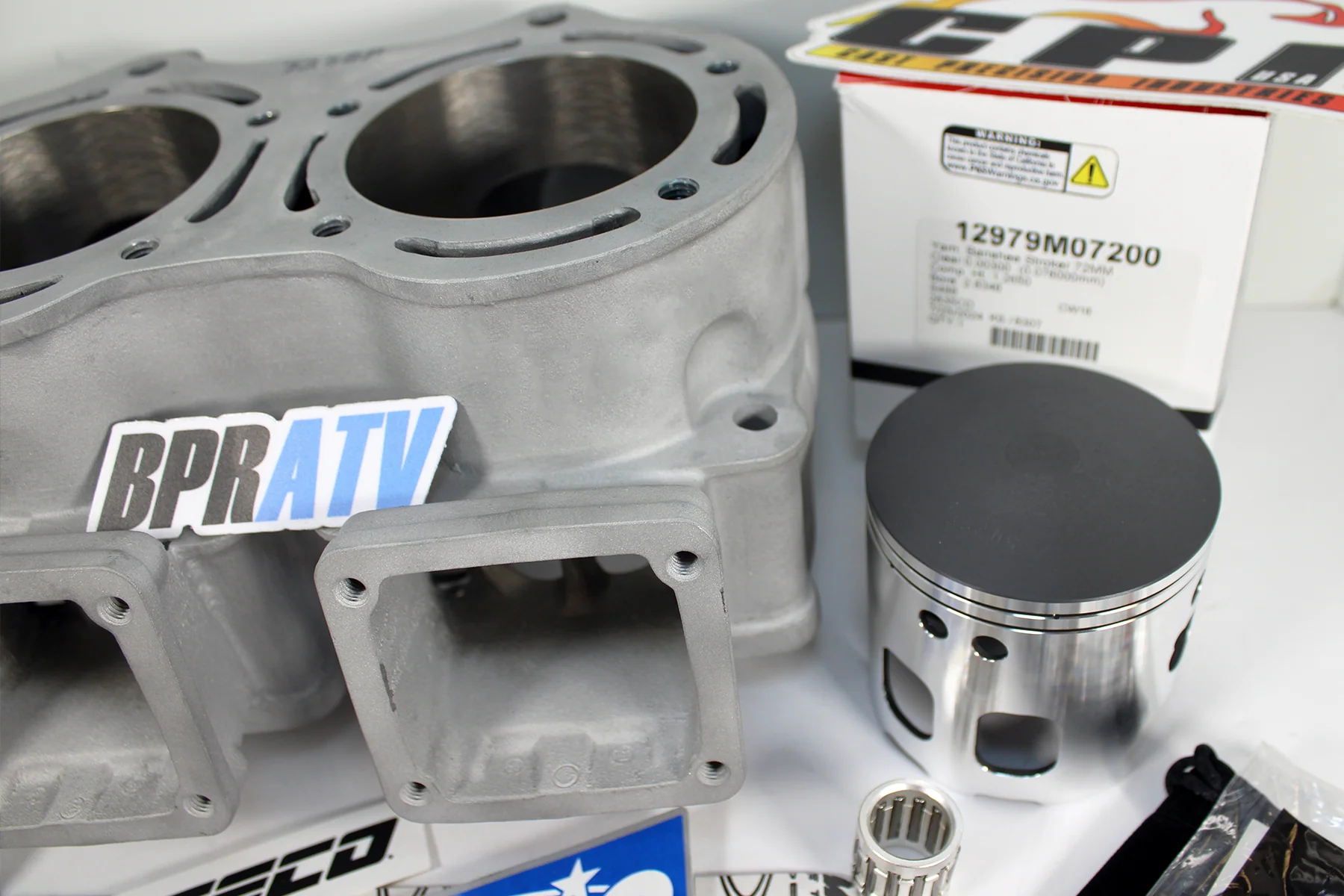 Banshee 521cc Super Cub Cylinder 10mil Stroker Top End Wiseco Racing Rebuild Kit - Image 6
