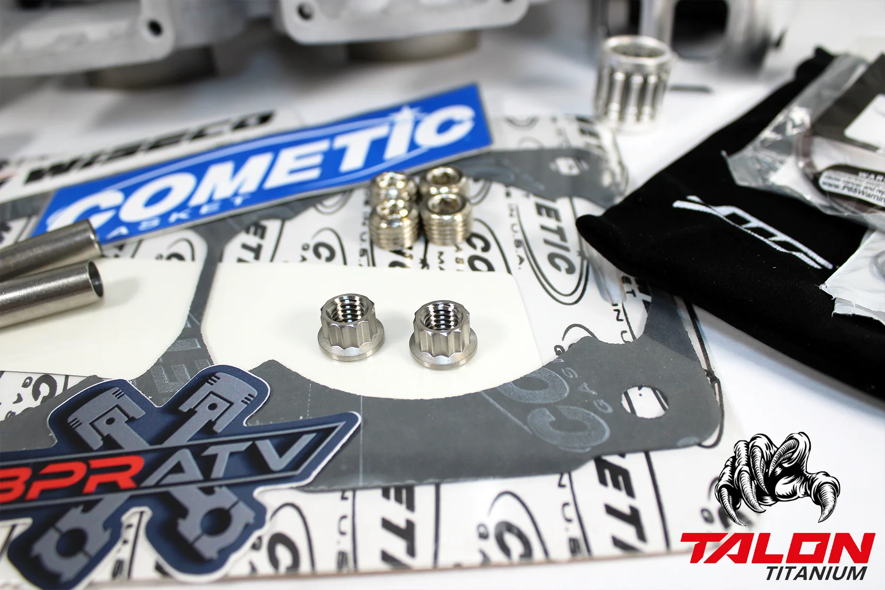 Banshee 521cc Super Cub Cylinder 10mil Stroker Top End Wiseco Racing Rebuild Kit - Image 9