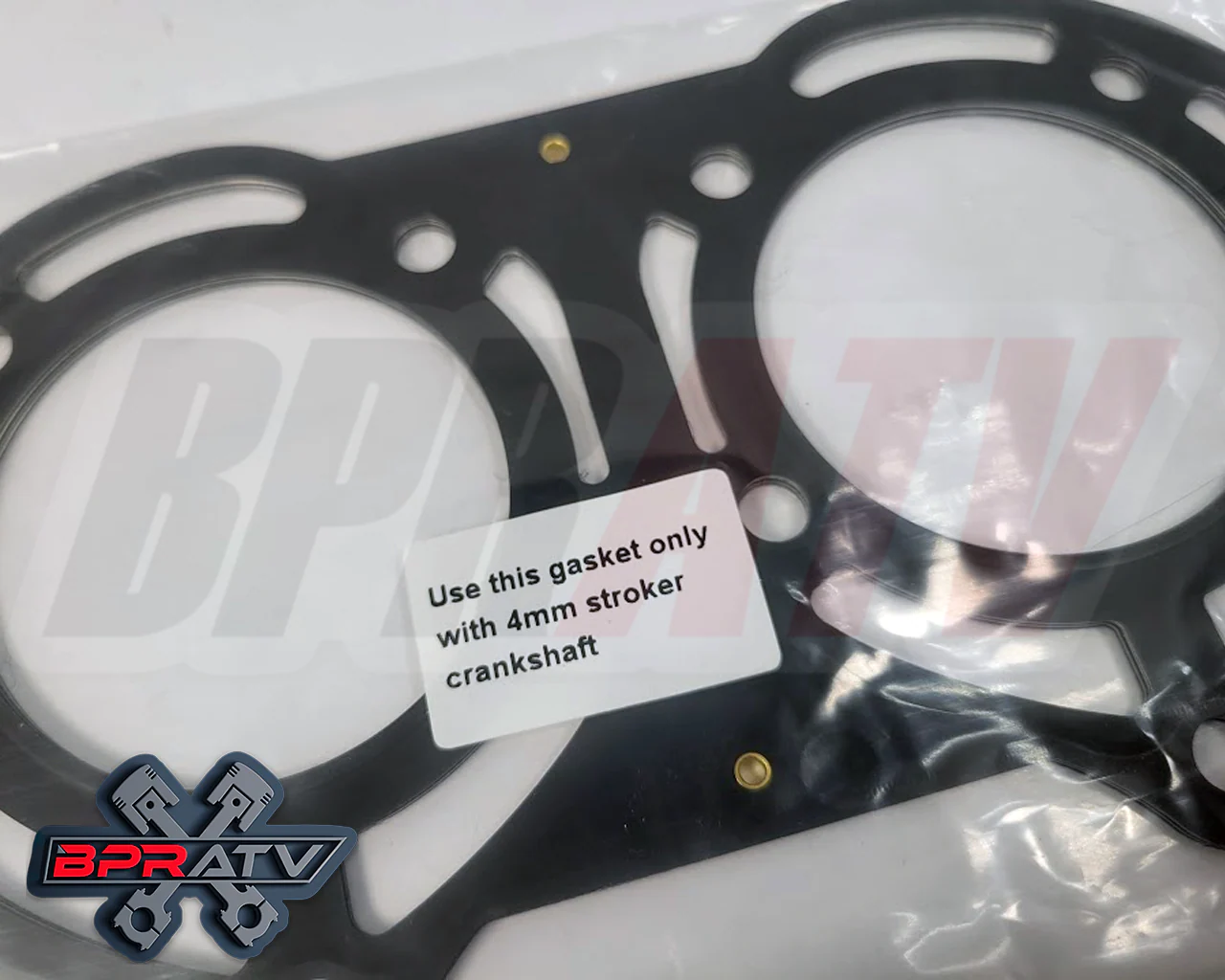 Banshee 64mm Stock Bore 4mil STROKER Wiseco Pistons Bearings Top End Gaskets Kit - Image 12