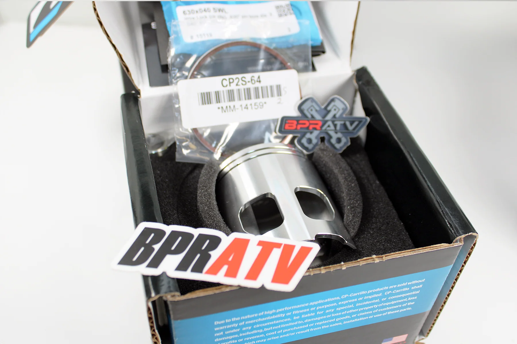 Banshee 64mm Stock Cylinders CP-Carrillo CP Pistons Top End Engine Rebuild Kit🔥 - Image 14