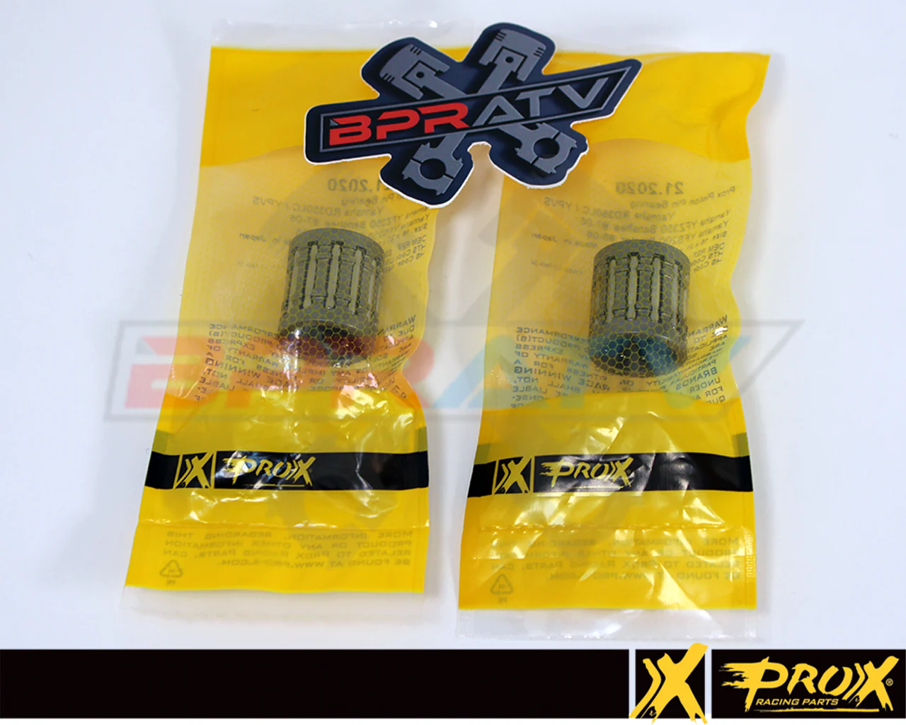 Yamaha Banshee 66 Cylinder Top End Kit ProX Piston Pro-X Bearings Cometic Gasket - Image 12