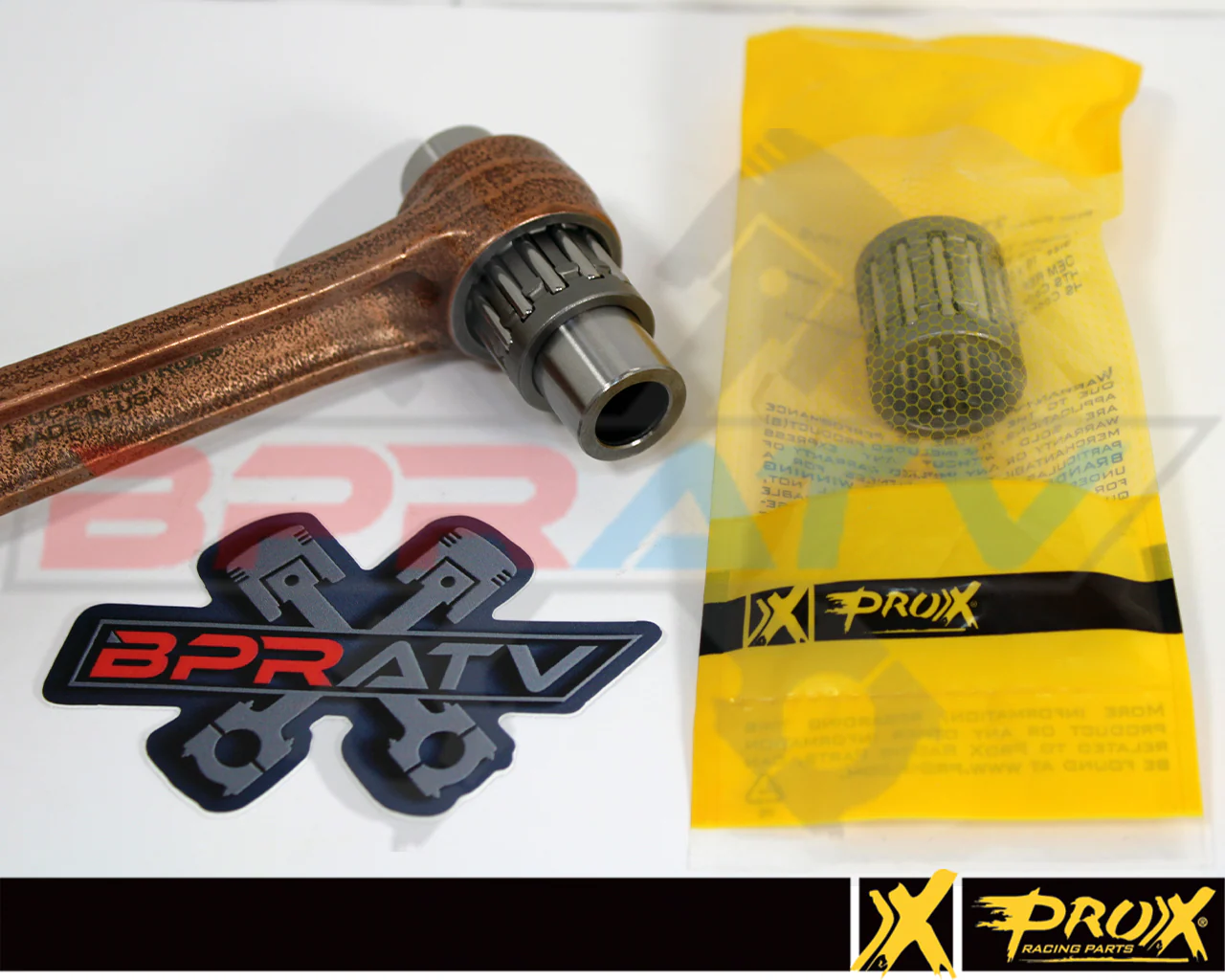 Yamaha Banshee 66 Cylinder Top End Kit ProX Piston Pro-X Bearings Cometic Gasket - Image 13