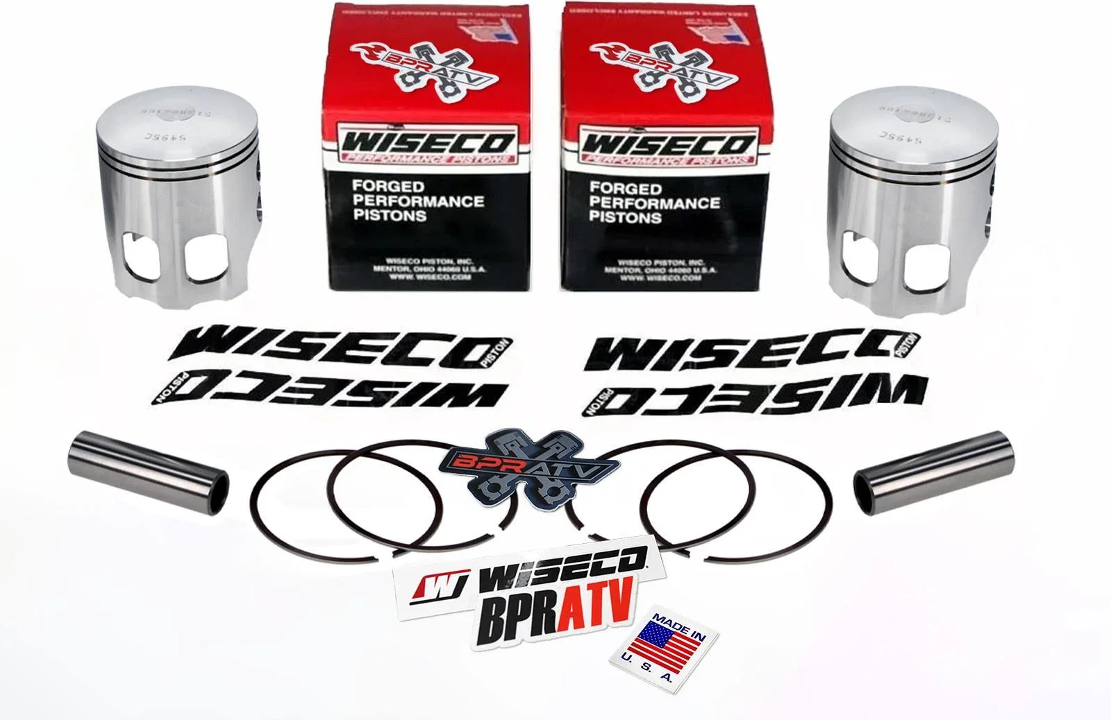 Banshee 68 mil 421 Big Bore Cylinders Cub Fit Vitos 4mm 110 SHORT ROD Crank Only - Image 17