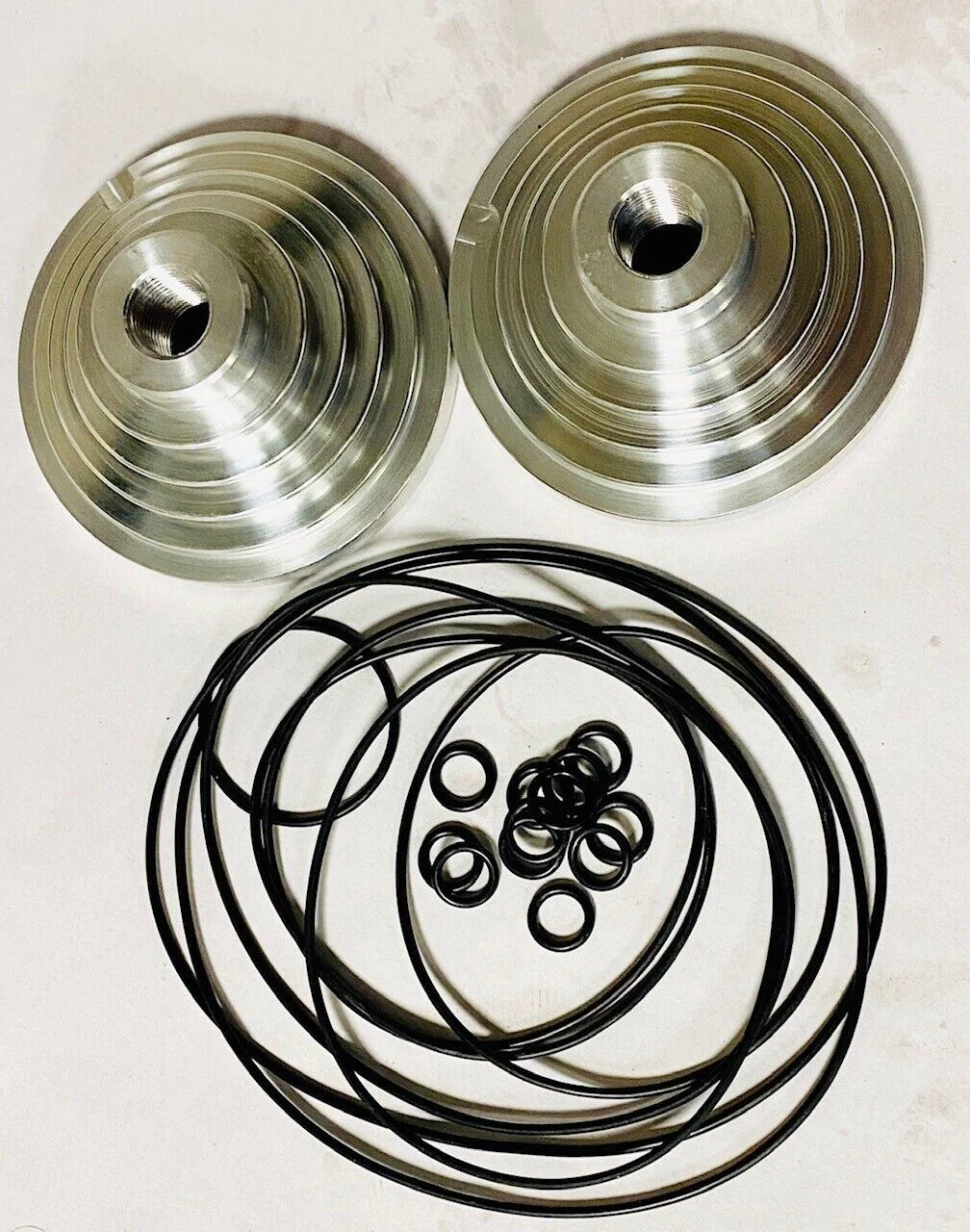 Banshee 68mm 421 Stroker Pump Gas Cool Head Domes 24cc Dome Orings Kit - Image 2