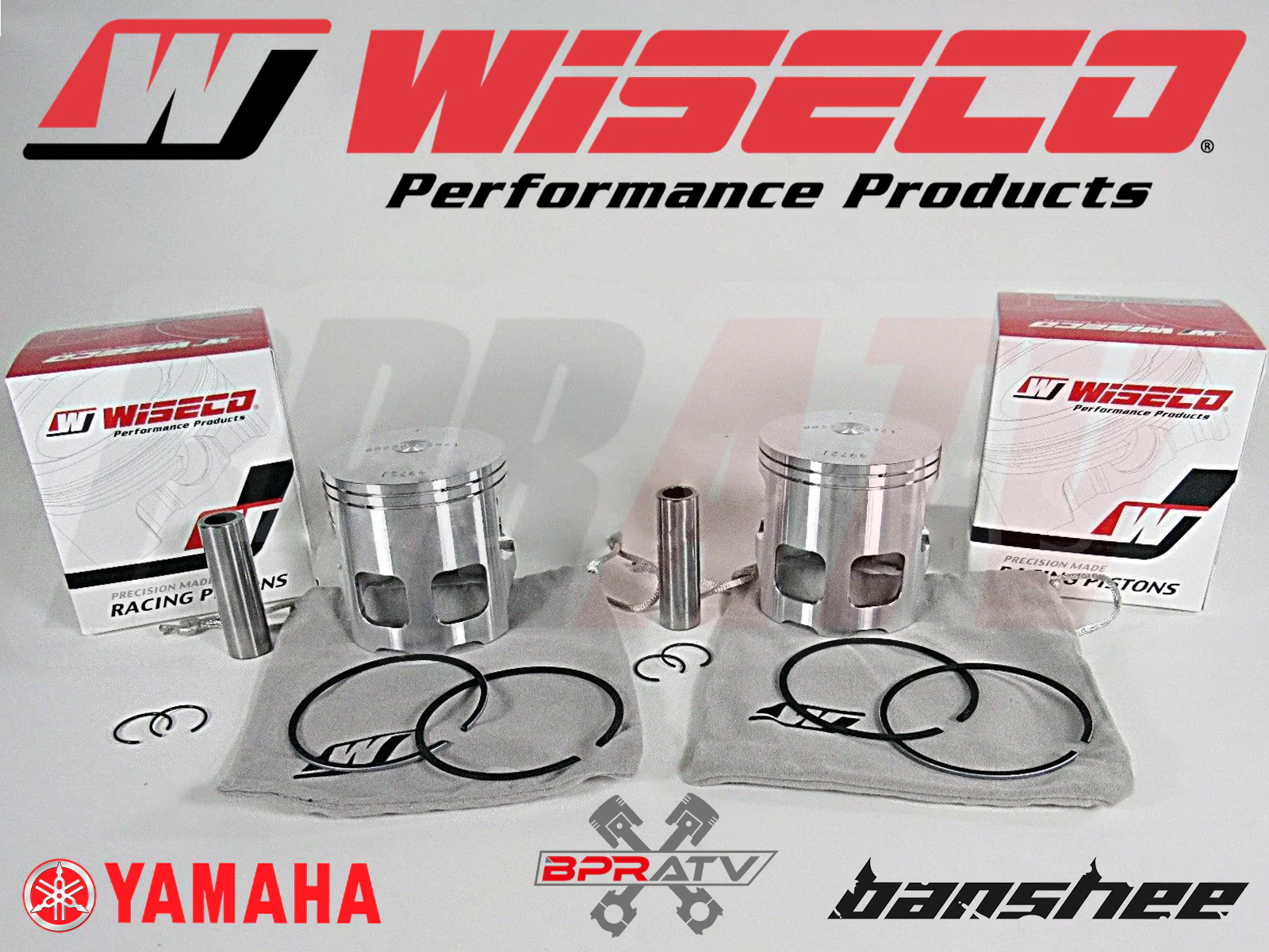 Banshee 68mm Athena Cylinders Pro Design Cool Head Hot Rods Crank Wiseco Pistons - Image 7