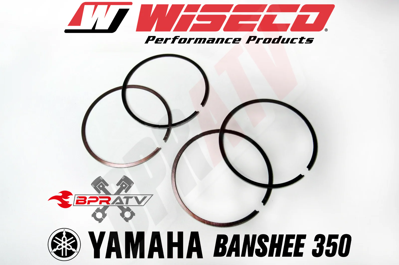 Banshee 68mm Athena Cylinders Pro Design Cool Head Hot Rods Crank Wiseco Pistons - Image 9