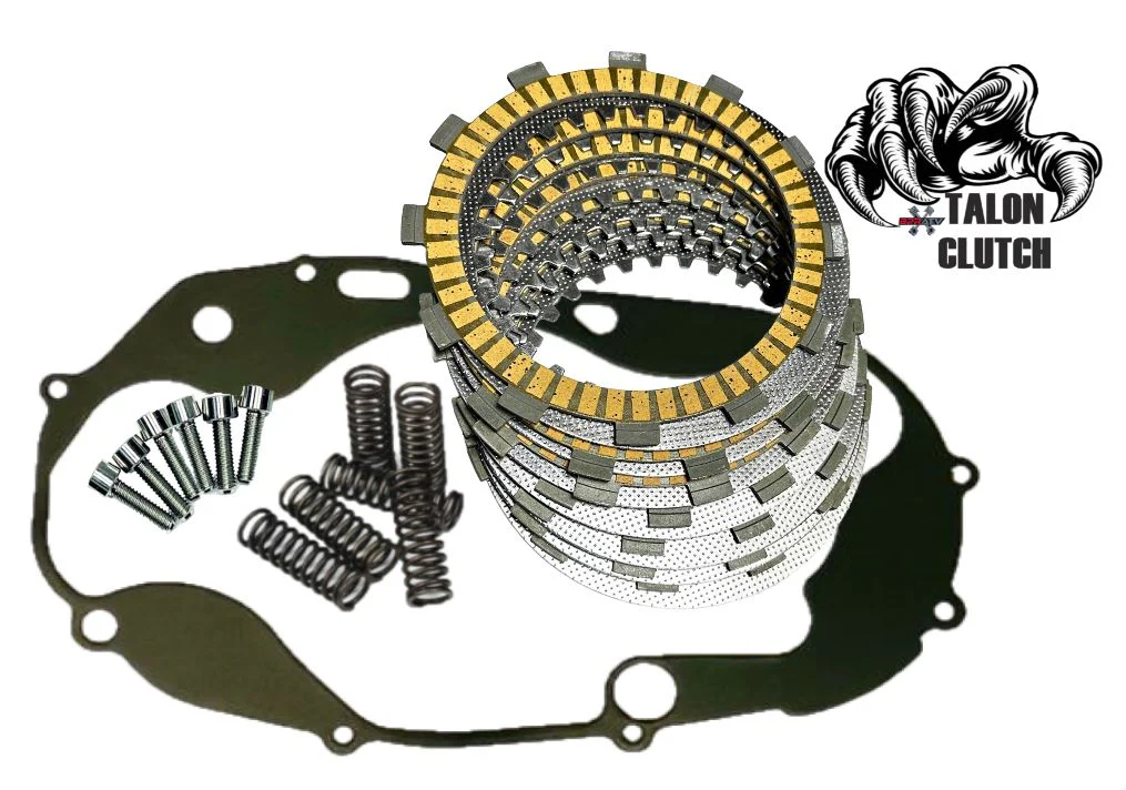 Banshee 8 Plate Drag Clutch Thicker HD Fiber Steel Plates Springs Cover Gasket