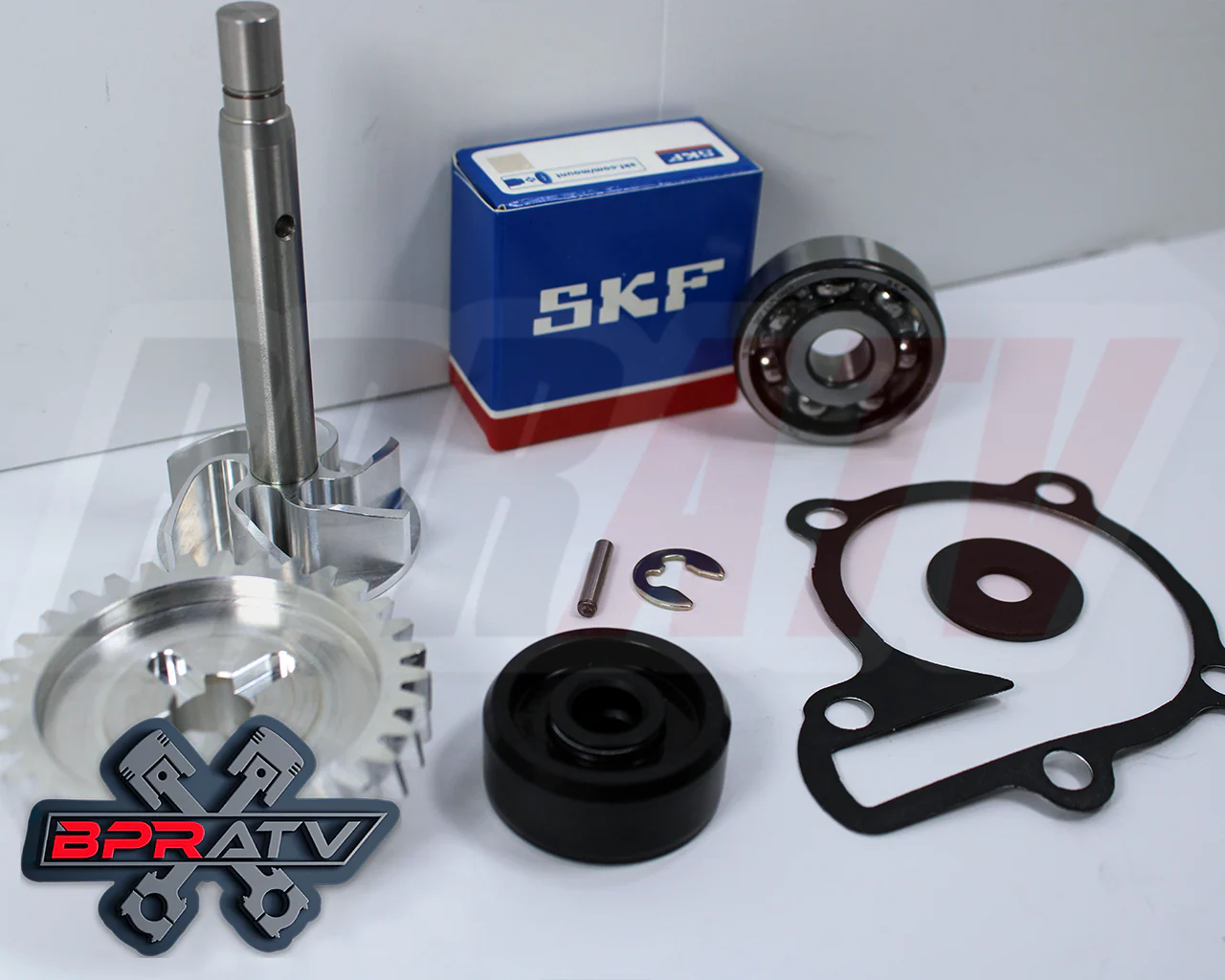 Banshee BILLET Water Pump Gear Impeller Bearing Seal TITANIUM Bolts Upgrade Kit - Image 10