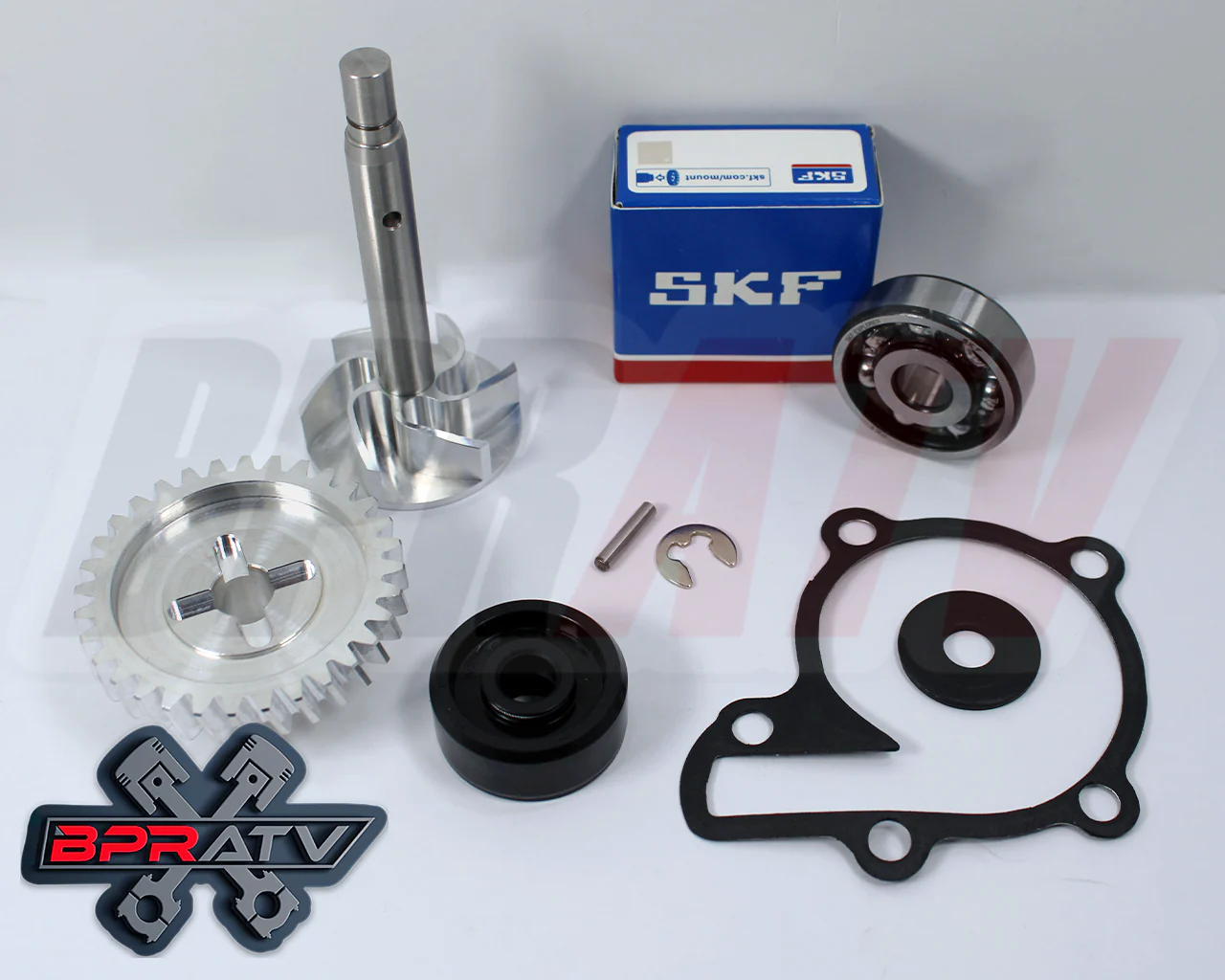 Banshee Billet Water Pump Rebuild Kit & CNC Titanium Clutch Pusher Upgrade Kit - Image 10