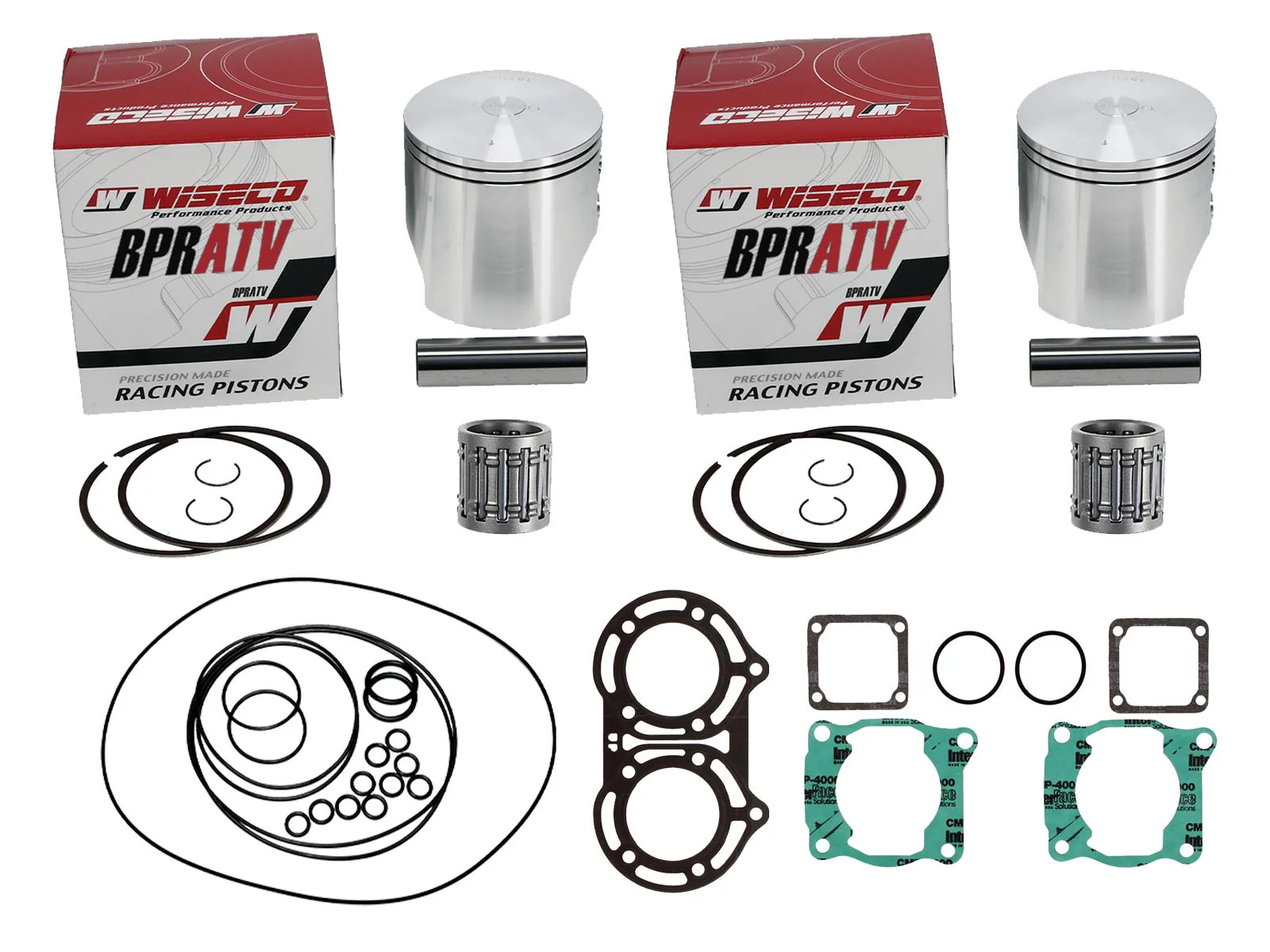 Banshee Cheater Kit +4 mil Fully Ported Stroker Cylinders Crank Complete Rebuild - Image 14
