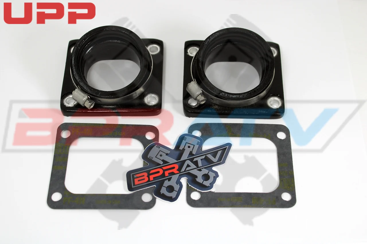 Banshee CHEETAH CUB UPP 38 39 40mm Carburetor Intake Manifolds + TITANIUM Bolts - Image 8