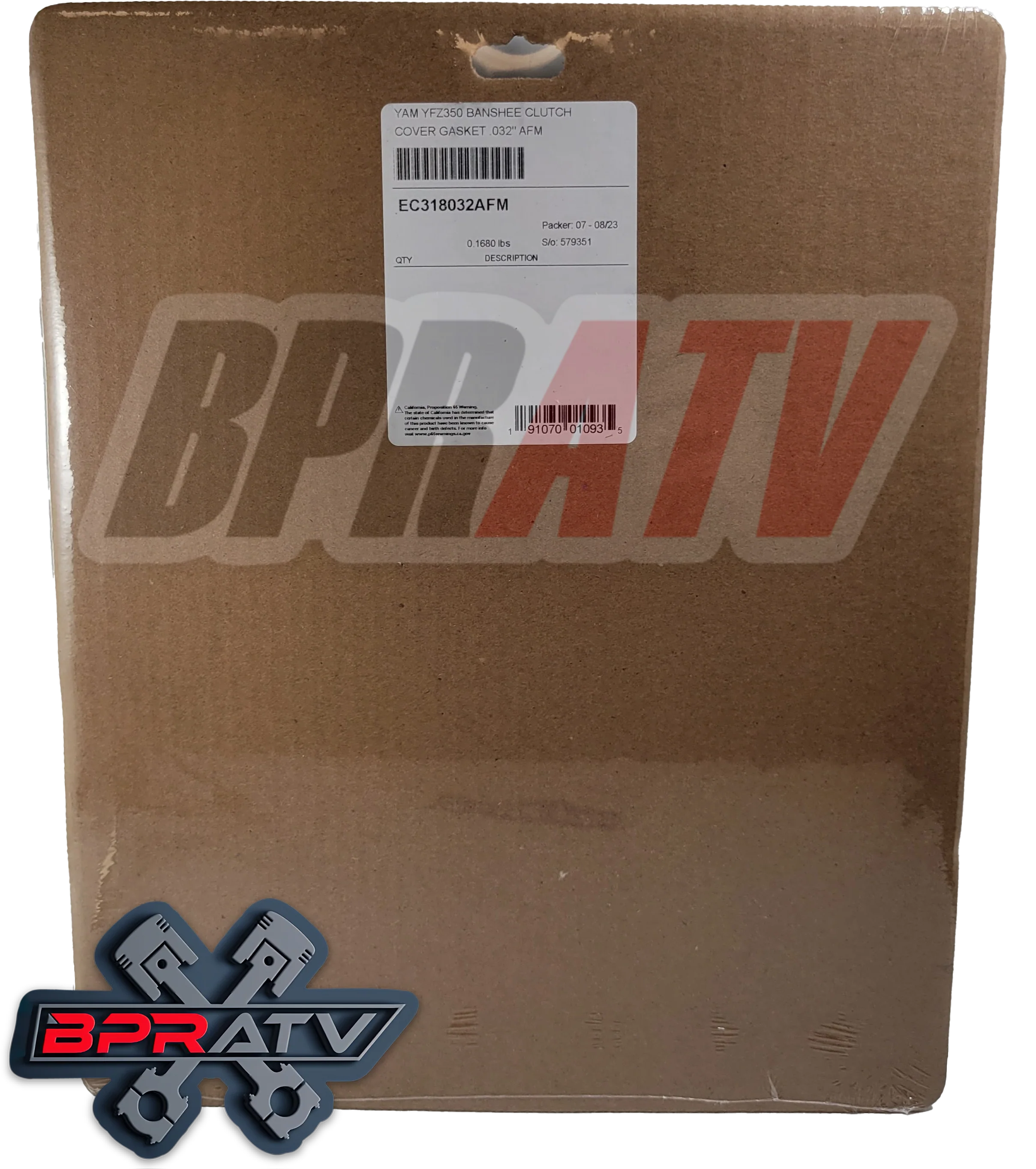 Banshee 350 Cometic Clutch Cover Gasket Squishy AFM .032" Thicker EC318032AFM - Image 5