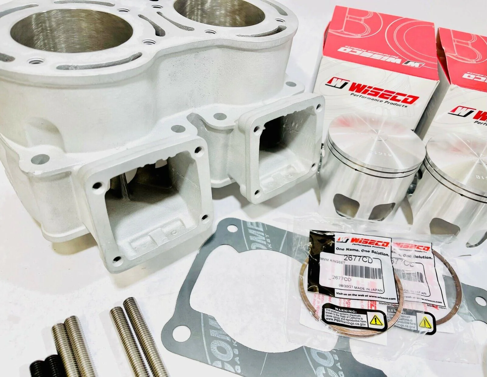 **Banshee CUB 443 +7mil Cub Cylinder Rebuild Kit Complete Motor Engine Rebuild K - Image 7