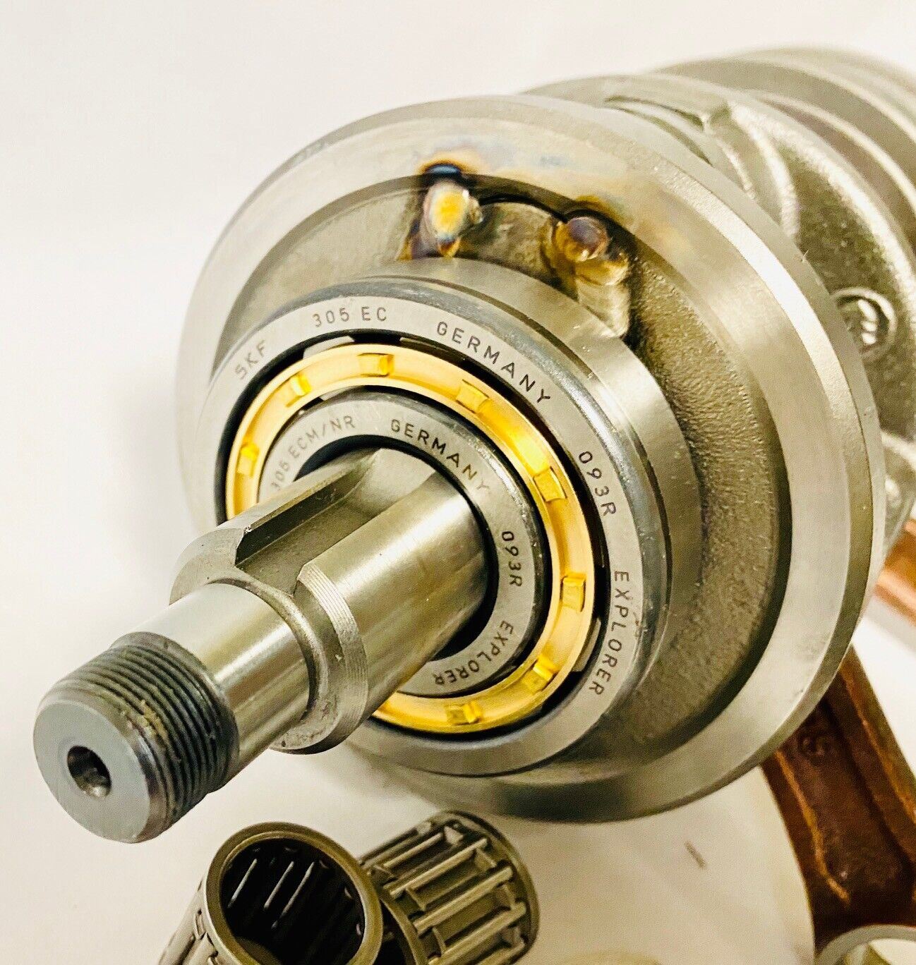 Banshee Hotrods Crankshaft True Weld Trued Welded TZ Maxload Bearings 4001 Stock - Image 3