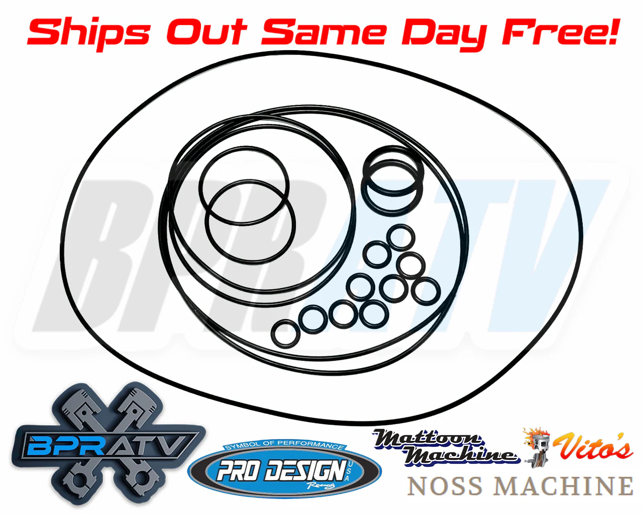 Banshee Pro Design Cool Head O-ring Kit Two Billet Head O-ring O rings Set of 2 - Image 2