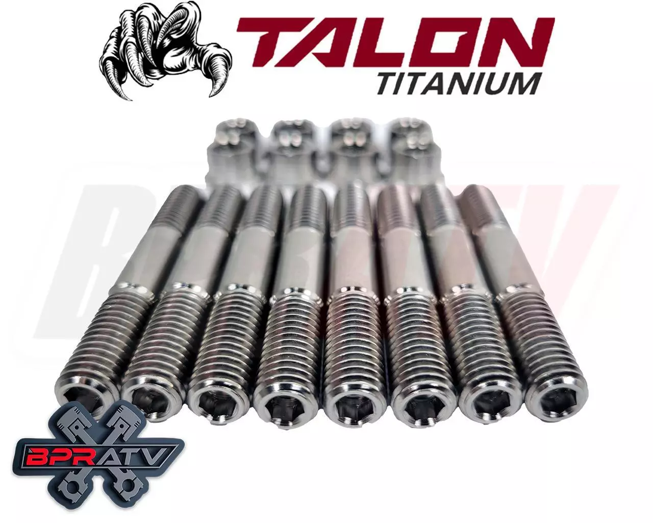 Banshee Pro Design Cool Head Studs TITANIUM PD909 Billet Head Stud Nuts Kit Set - Image 16