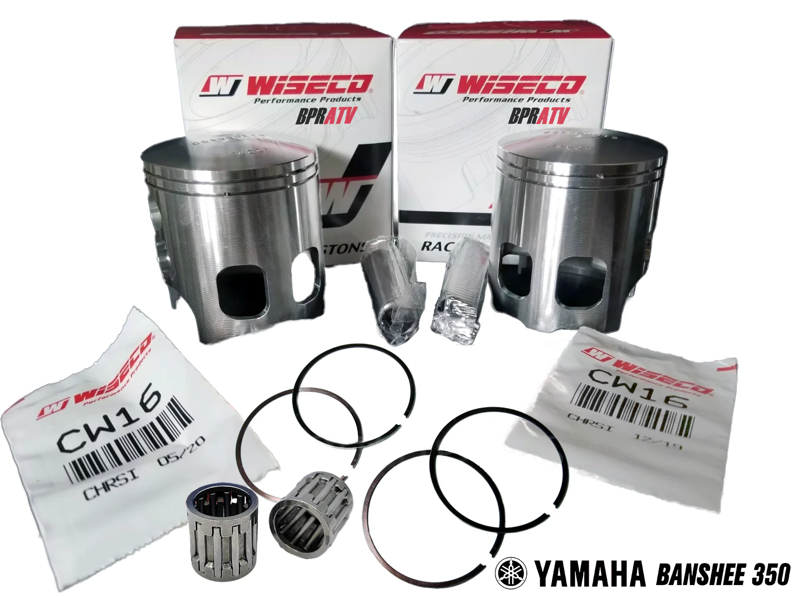 Banshee Stock Bore Complete Rebuilt Motor Engine Rebuild Top Bottom End Part Kit - Image 36
