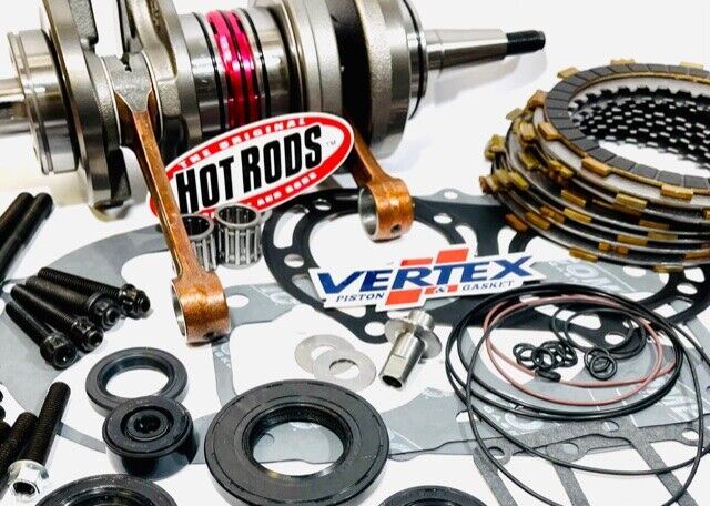 Banshee Stock Crank Bottom End Redo Parts Rebuilt Cases Engine Motor Rebuild Kit - Image 3