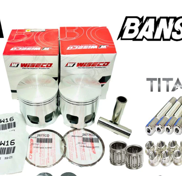 Banshee Stock Cyl Stroker Kit Top Bottom 4mm Crank Rebuild Assembly NO SPACER - Image 3