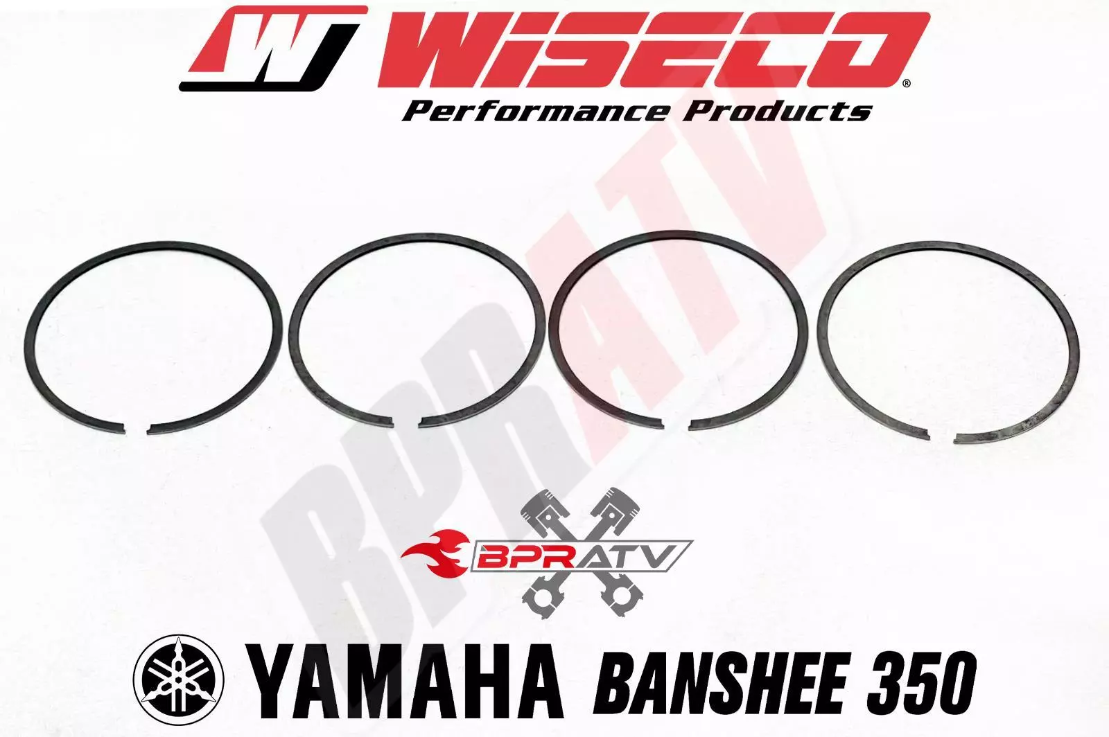 Banshee Stock Cylinders Top End Rebuild Kit Assembly 64mm Motor Engine Redo Kit - Image 13